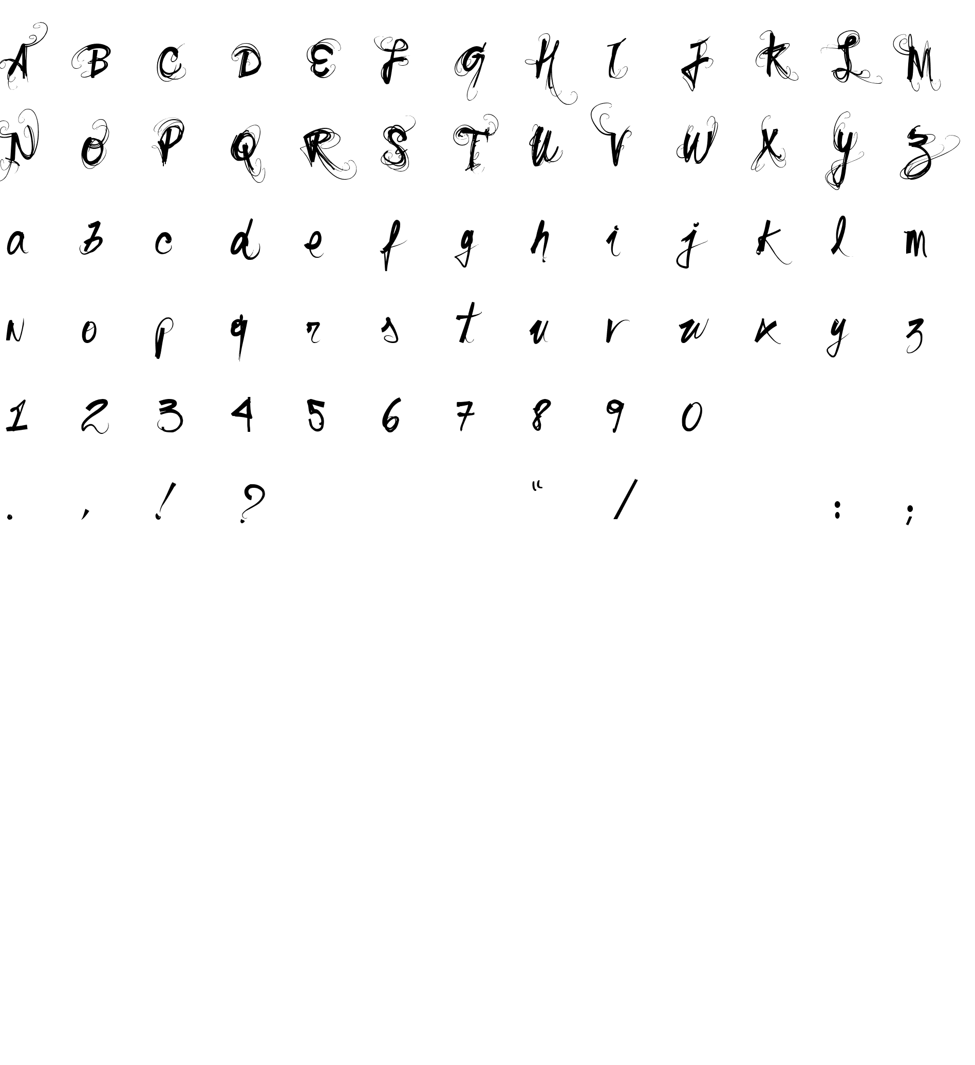 Шрифт Vtks Sonho