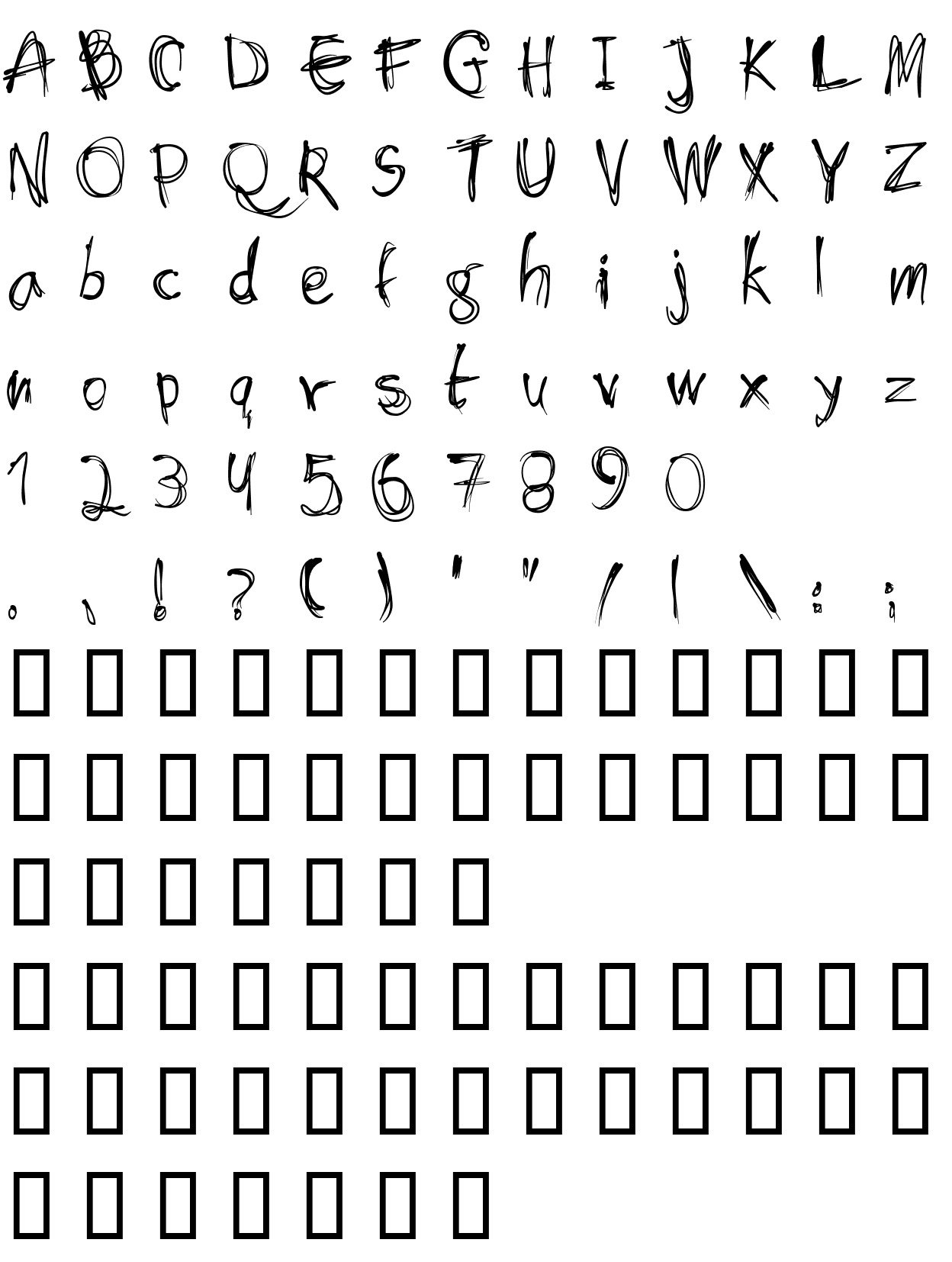 Шрифт Shockheaded