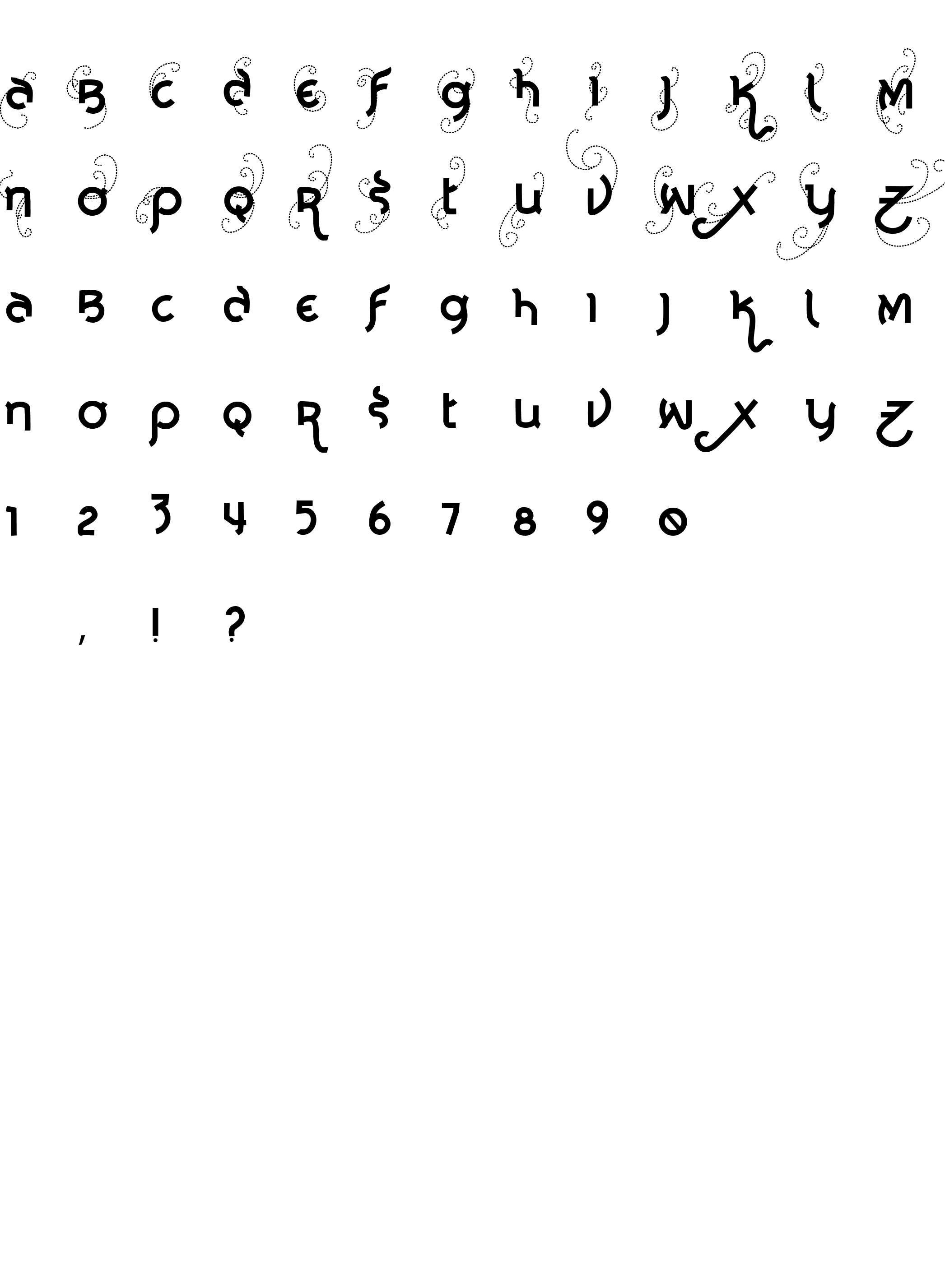 Шрифт Vtks Noba