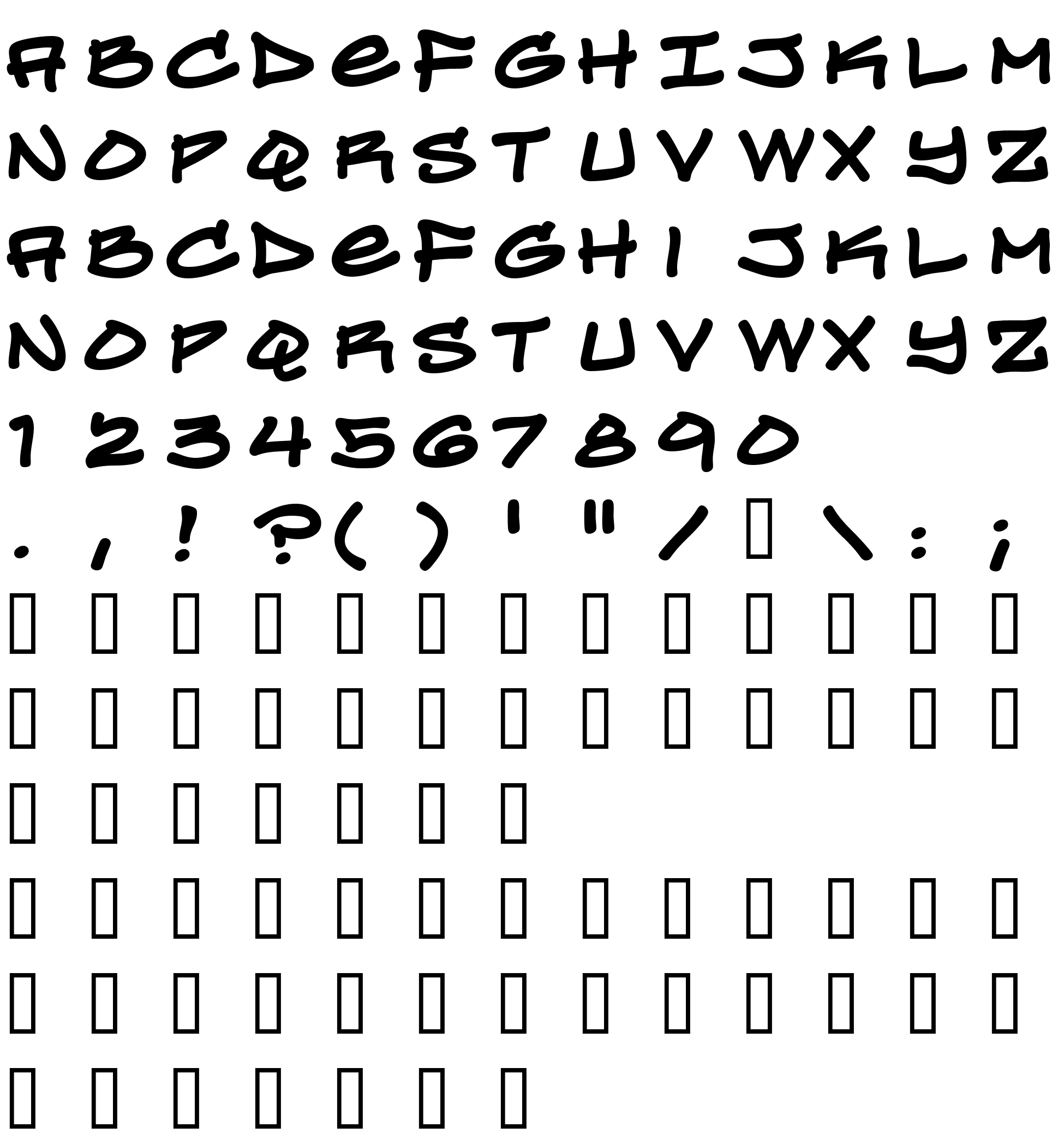 Шрифт Turntablz BB Bold