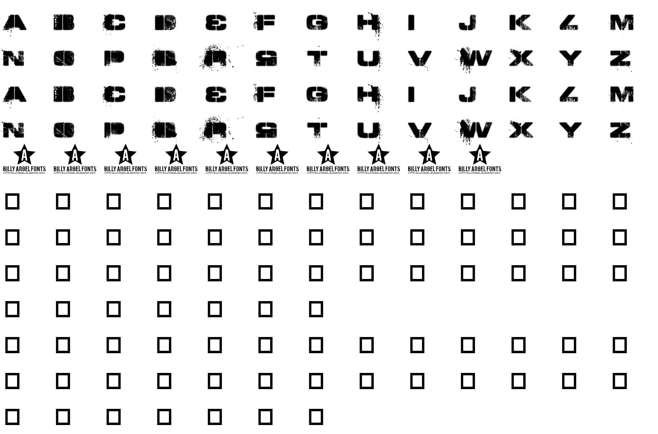 Шрифт TOY_SOLDIERS  Bold