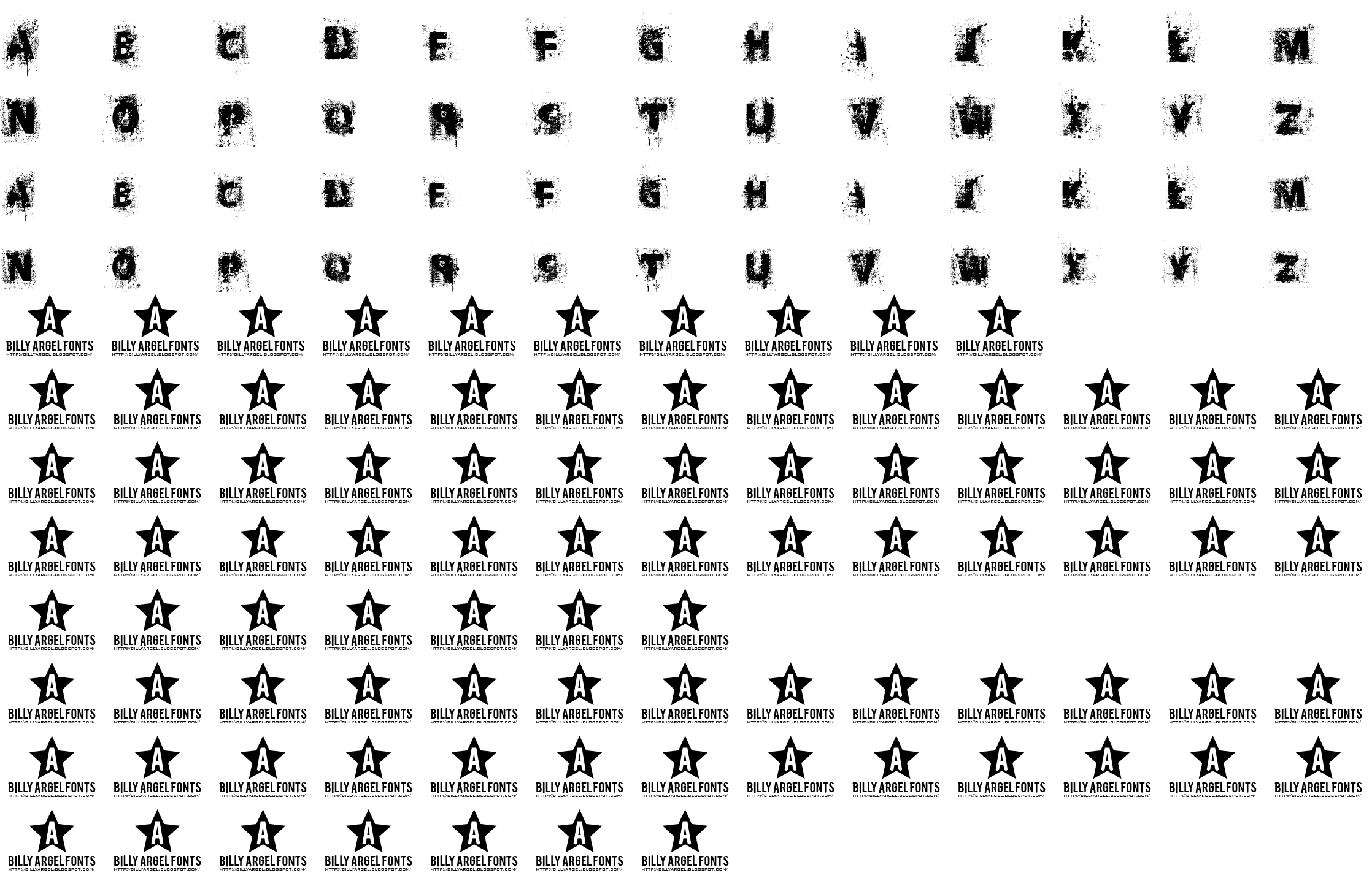 Шрифт Black Oak 