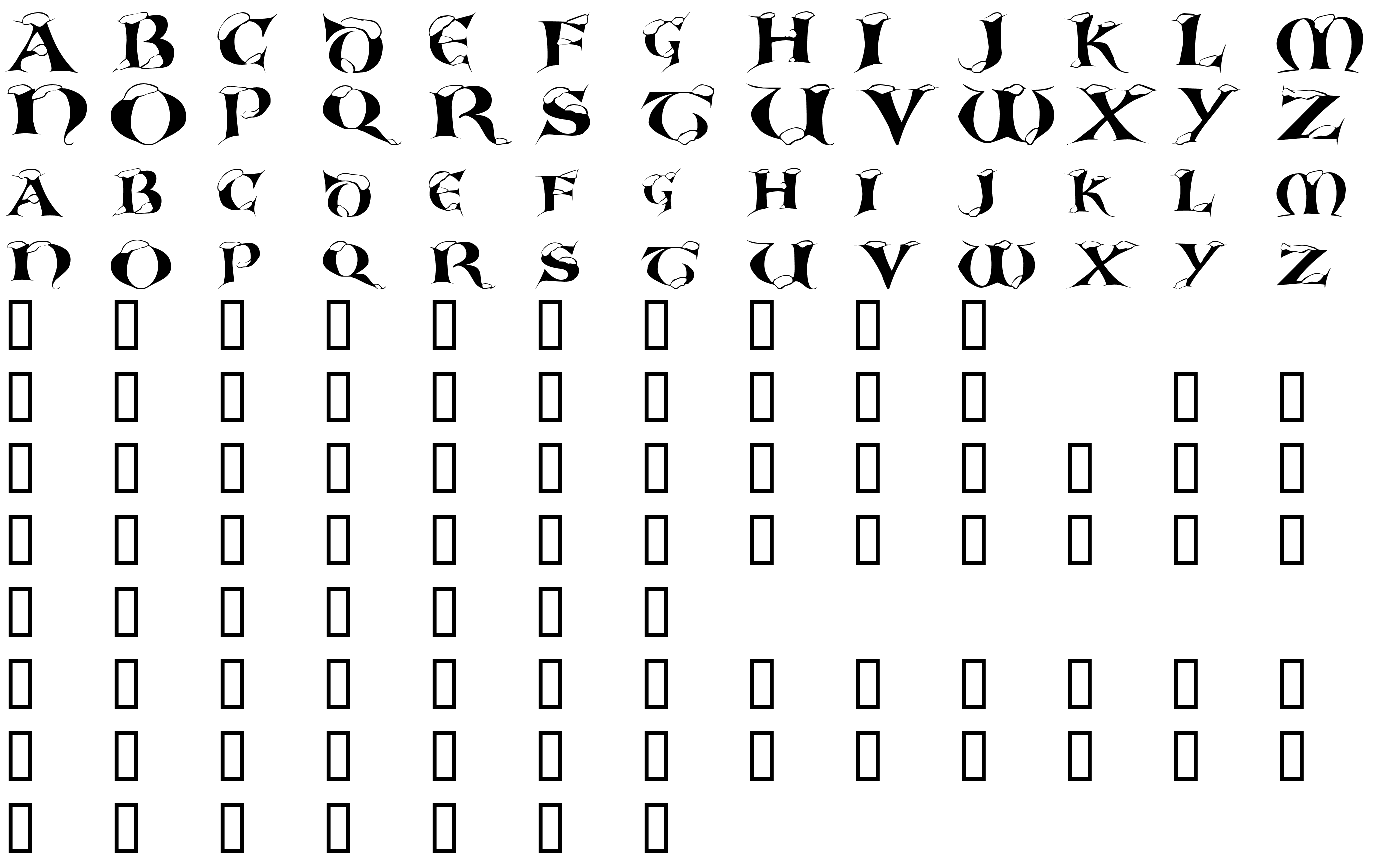 Шрифт White Christmas