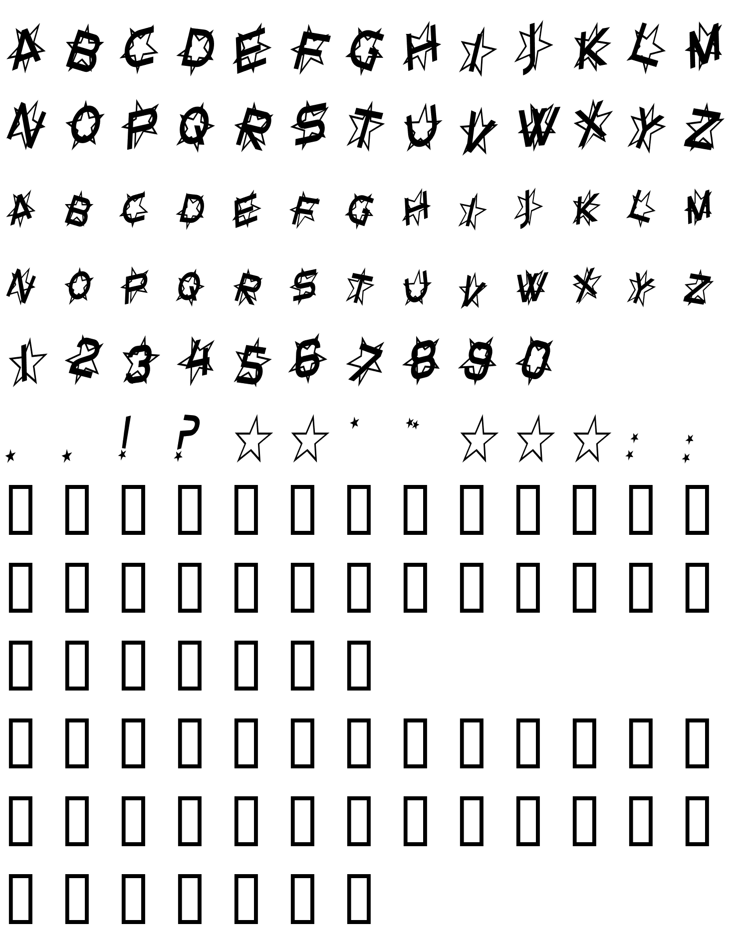 Шрифт Star Dust Condensed Italic