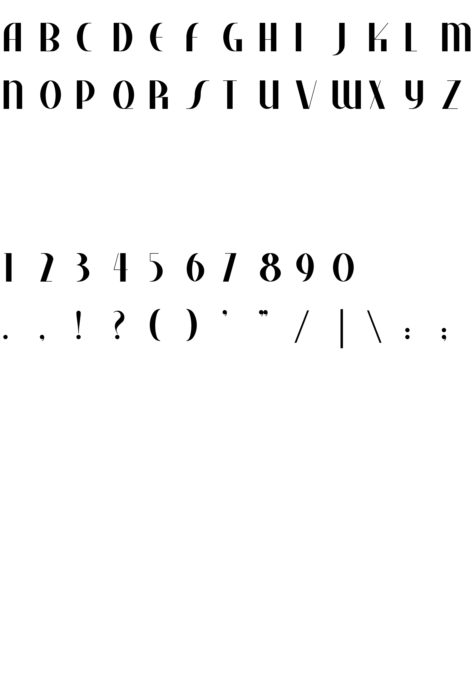 Шрифт Studebaker