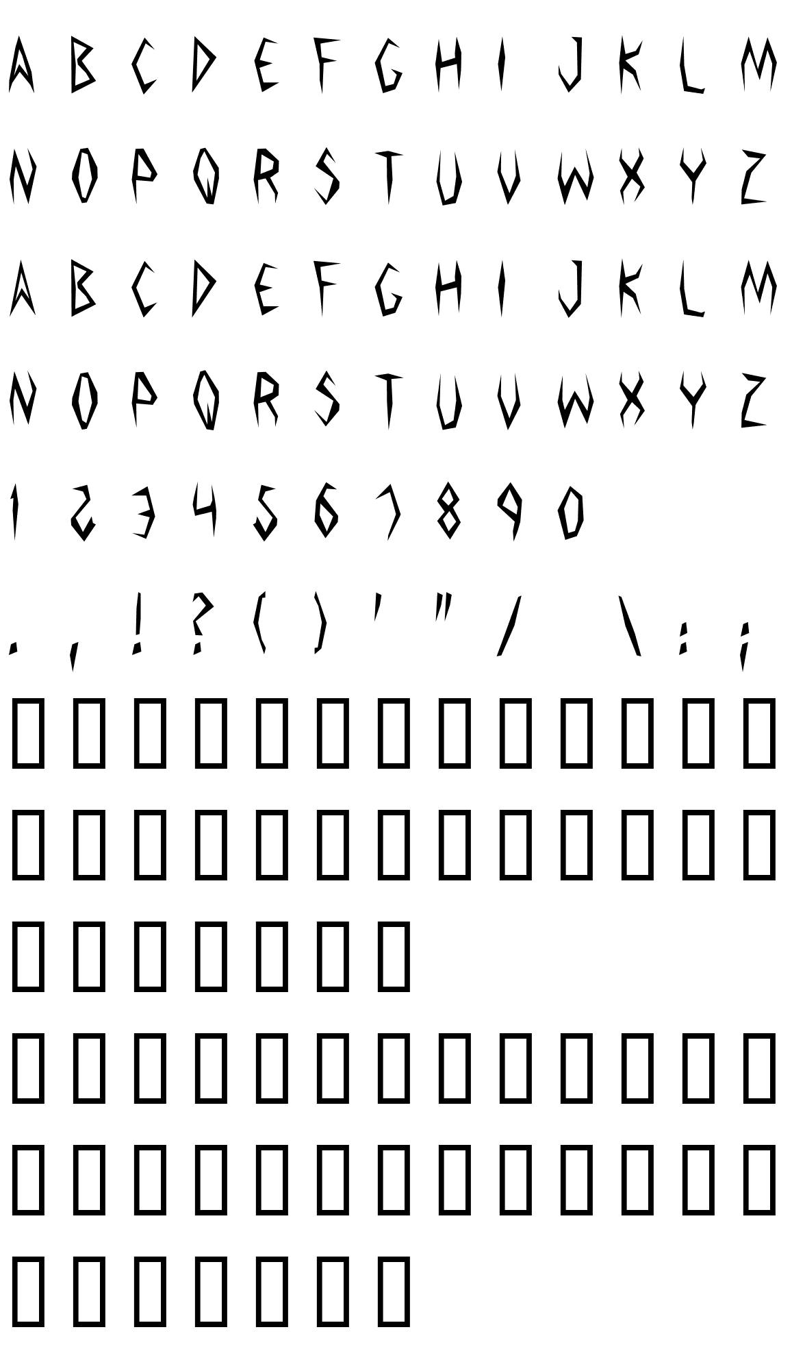 Шрифт Argosy the Second