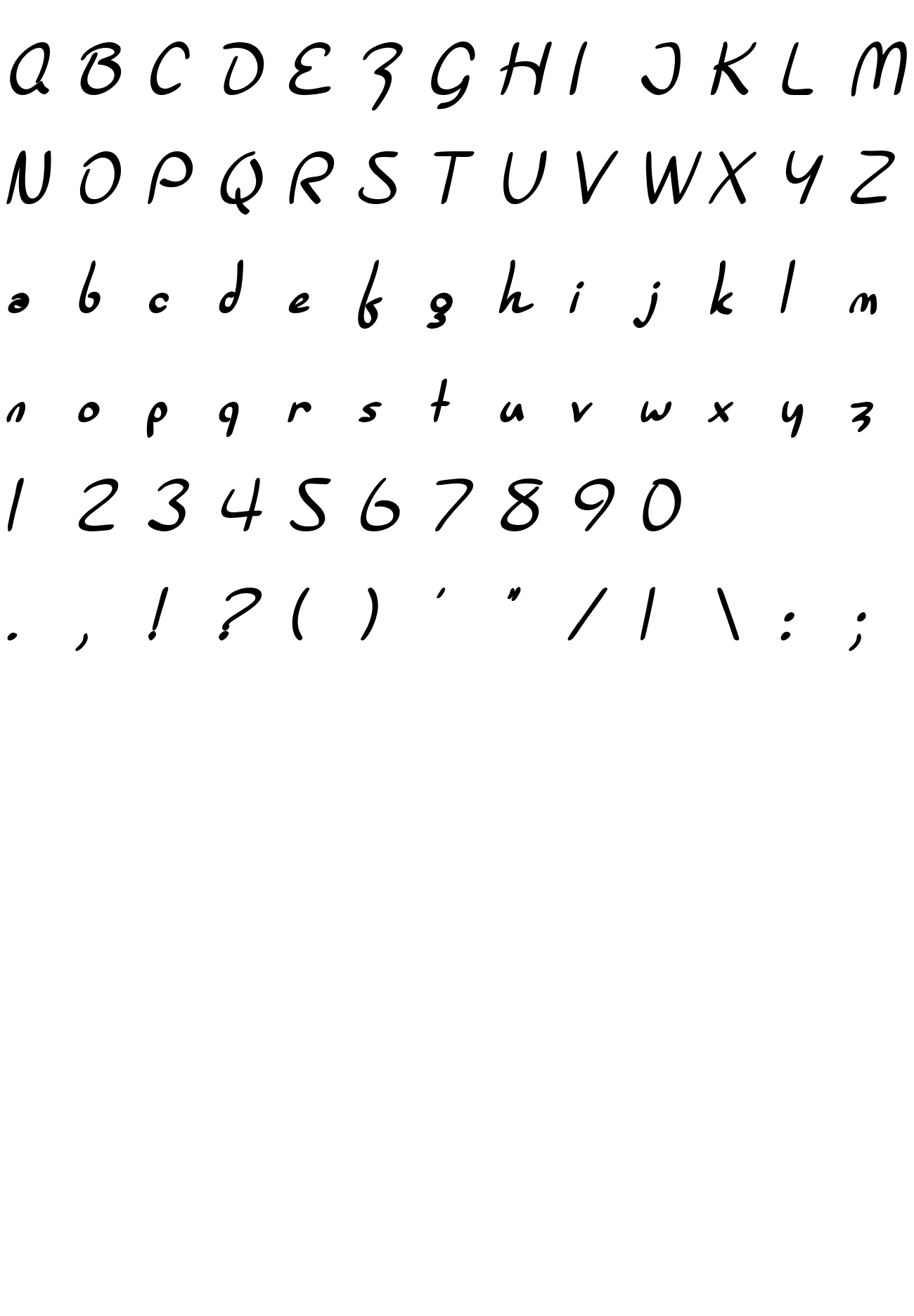 Шрифт SF Burlington Script Bold