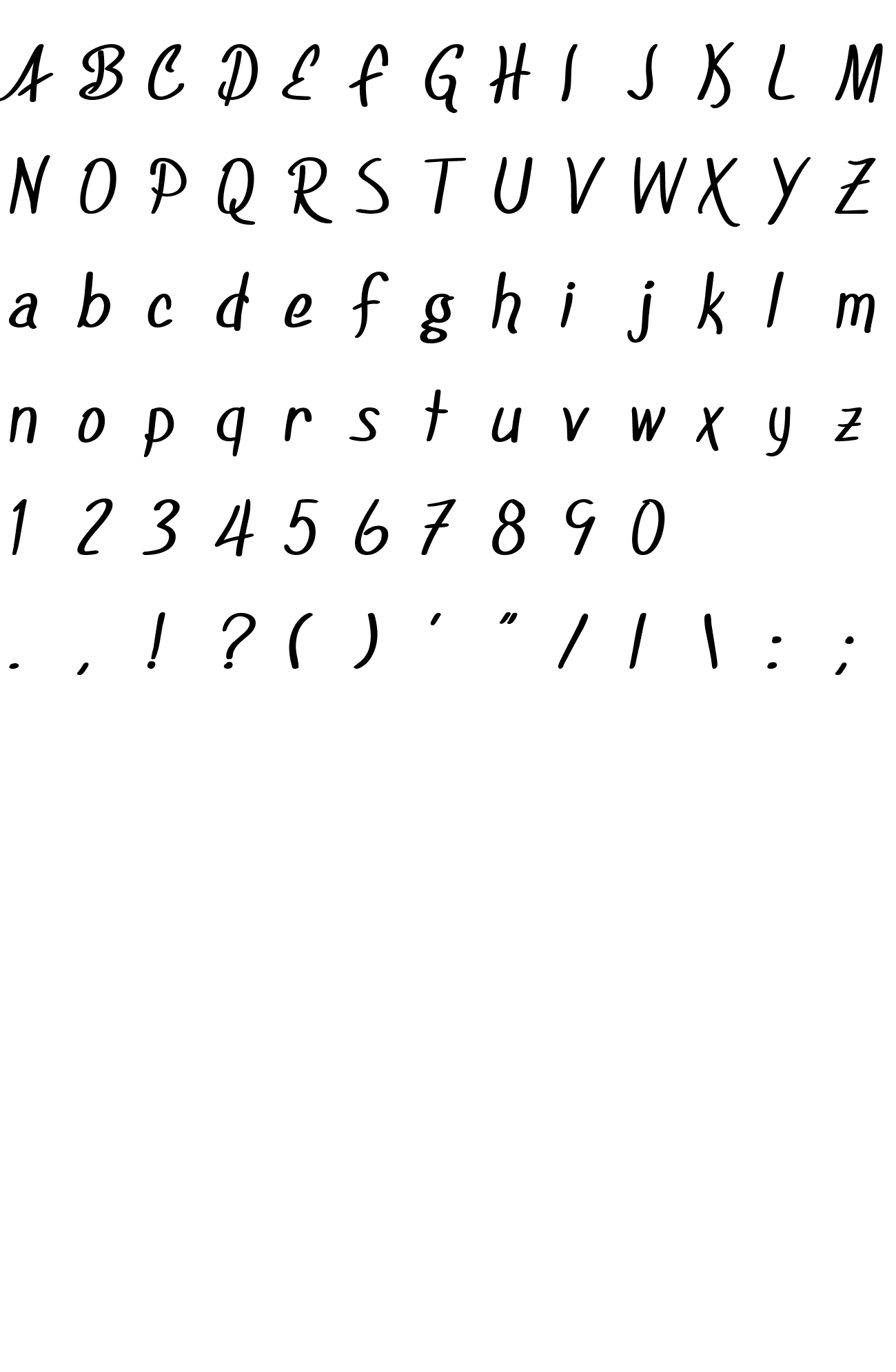 Шрифт SF Foxboro Script Bold