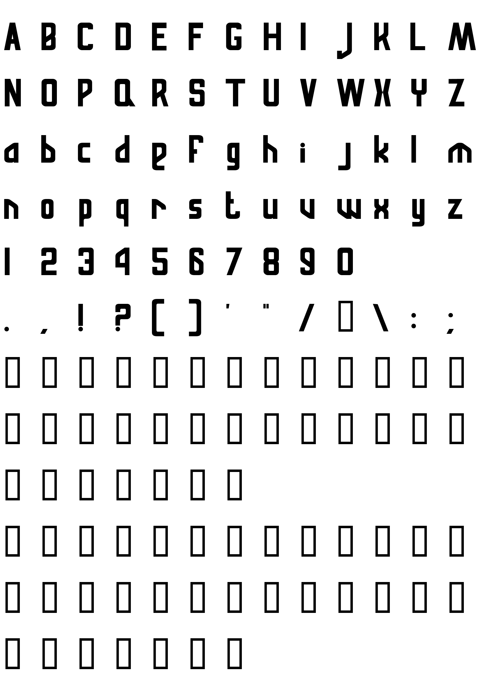 Шрифт RussianQuality  Normal