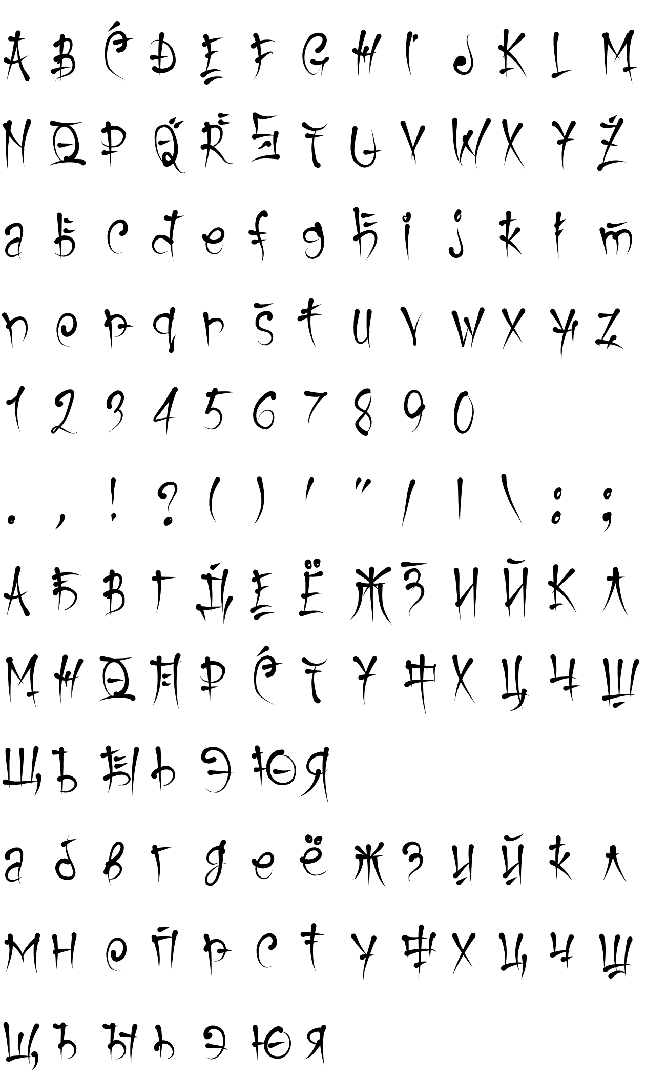 Шрифт Keetano Gaijin