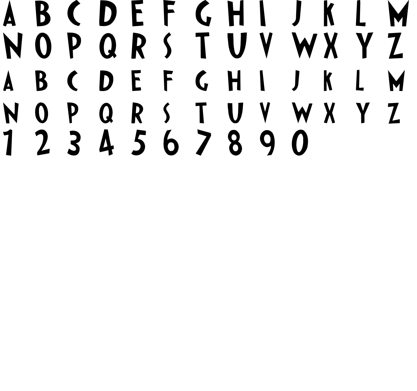 Шрифт Ipkiss ZF