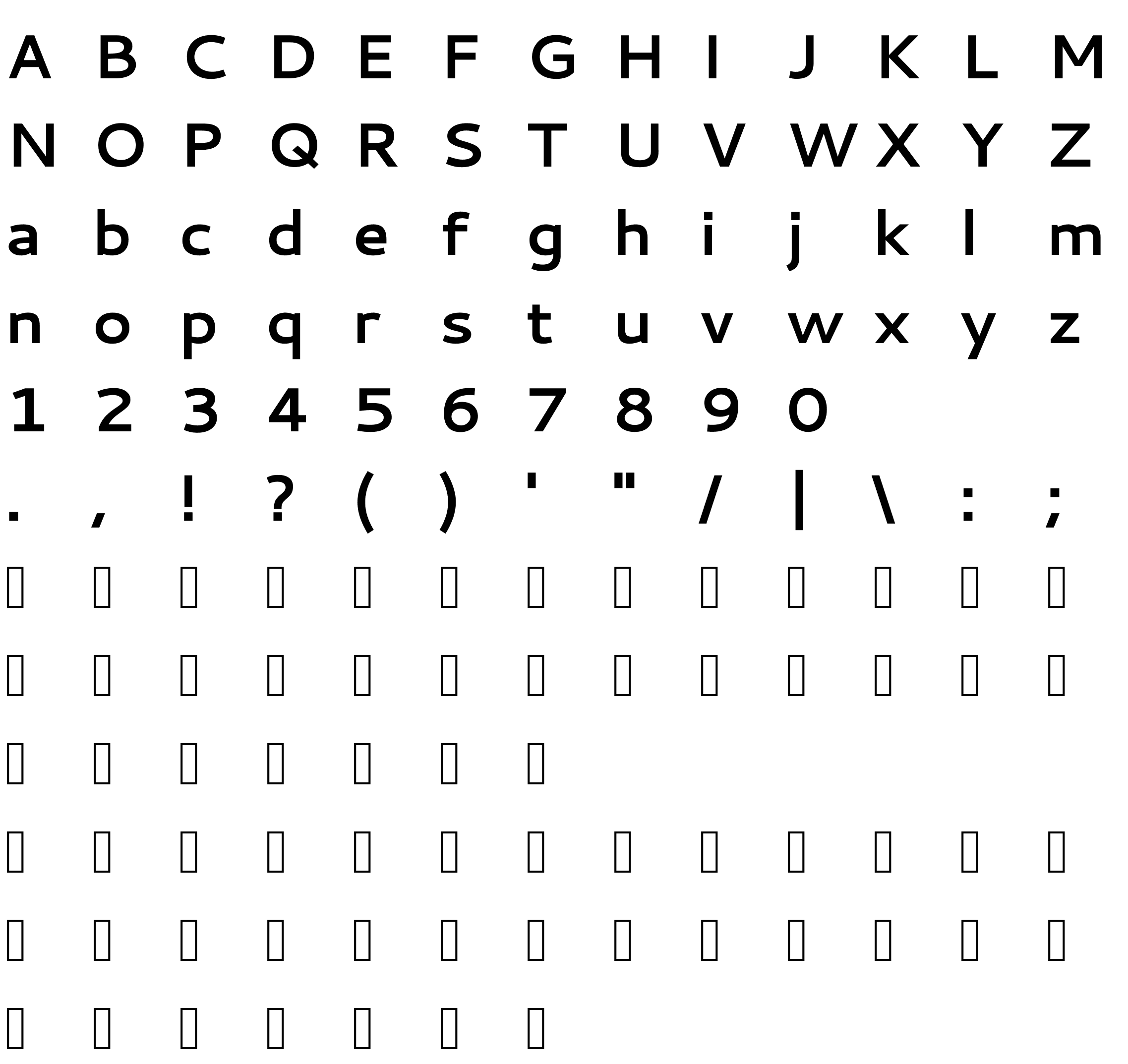 Шрифт Cantarell Bold