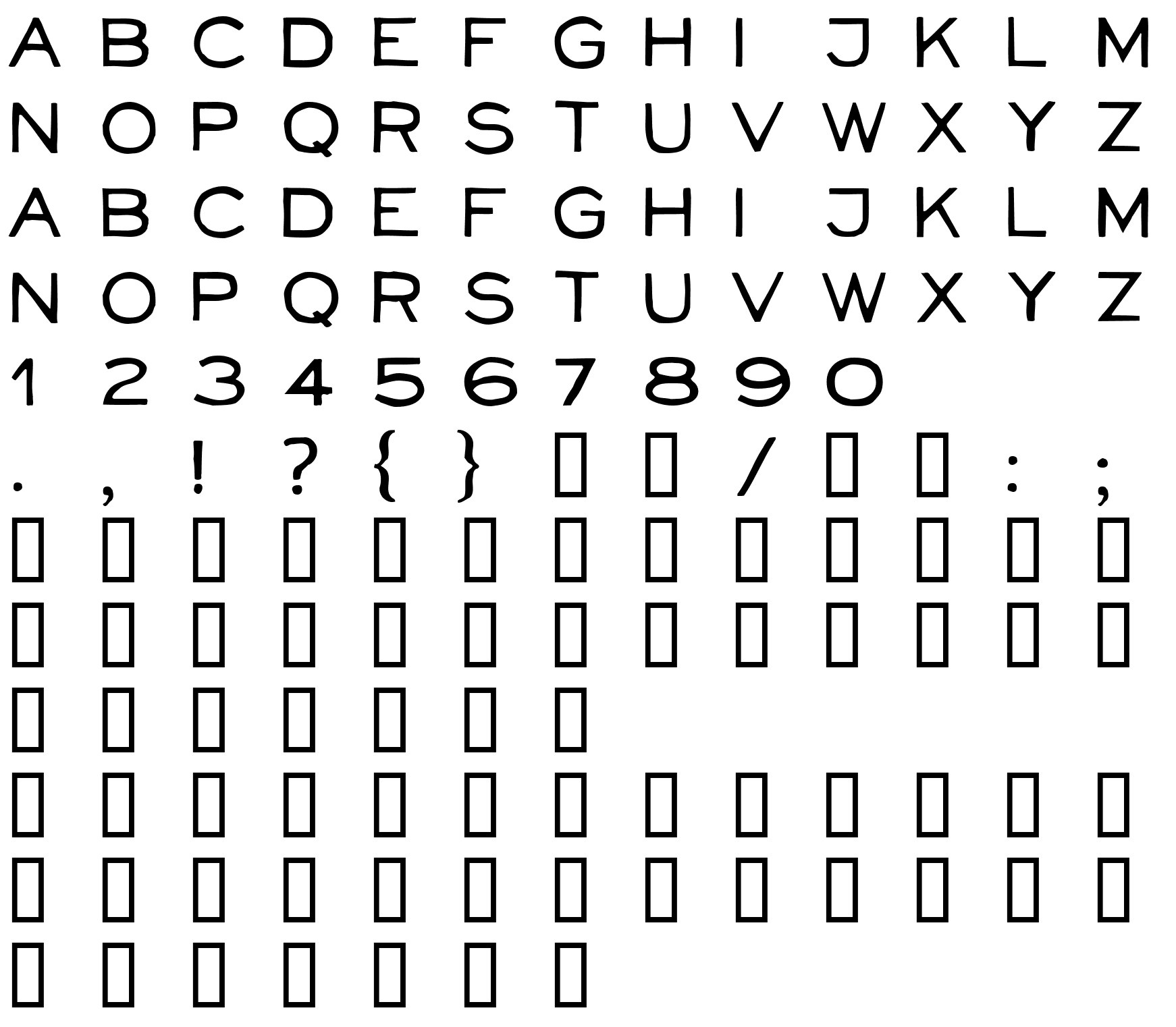 Шрифт NeoRetroFill