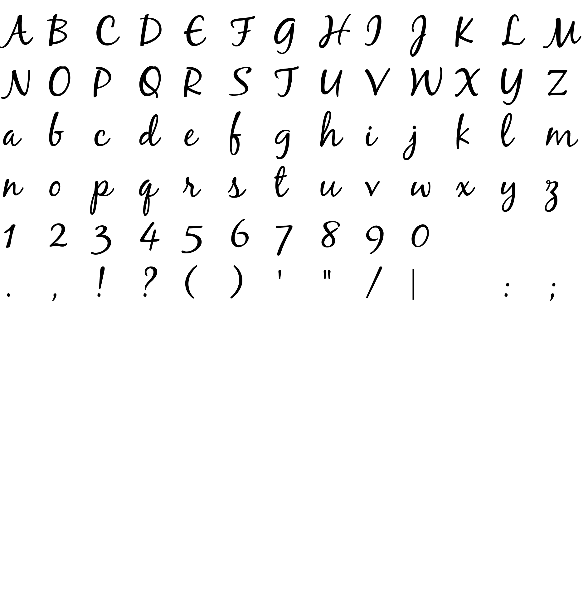 Шрифт BlackJackRegular