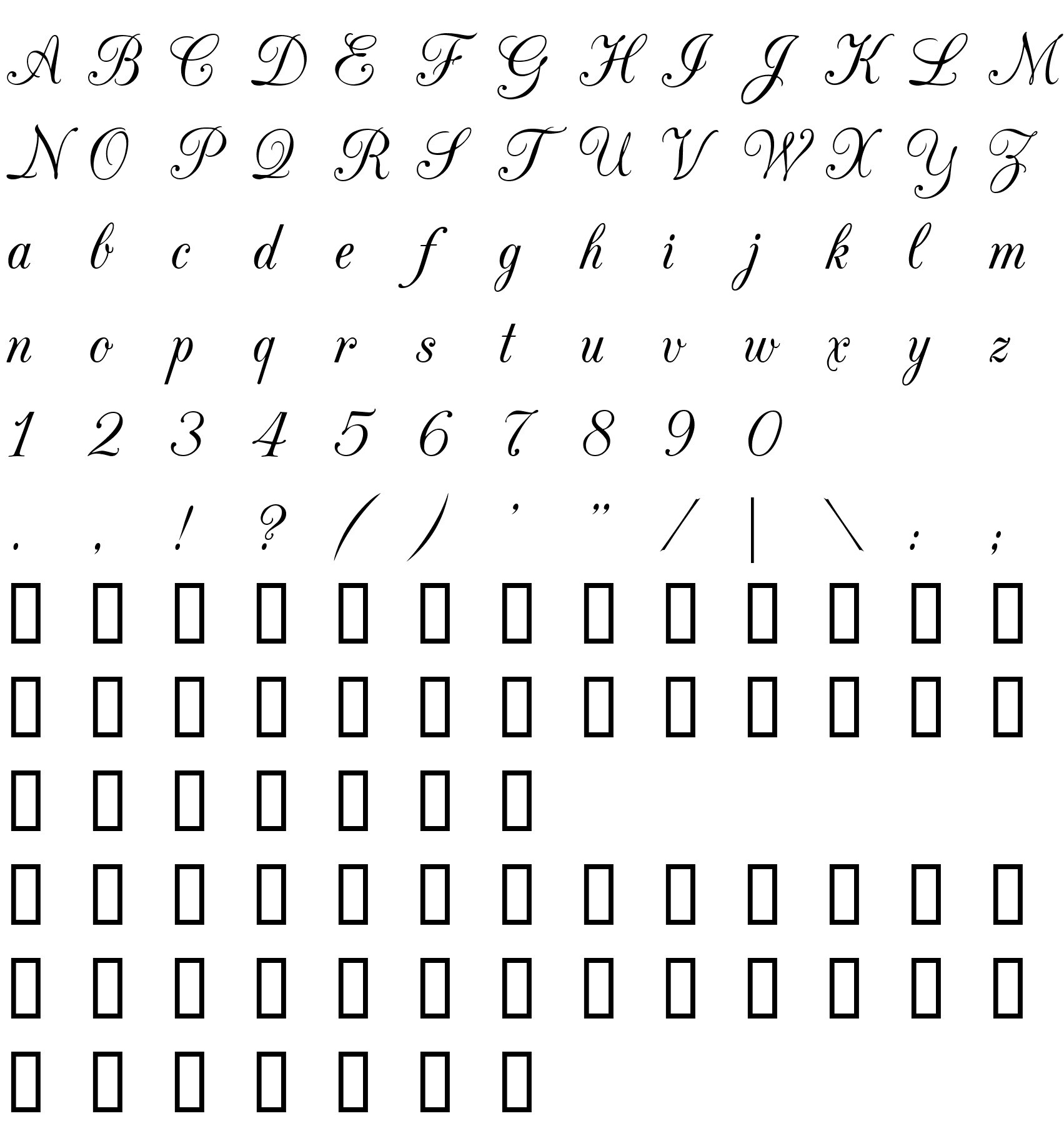 Шрифт CAC Champagne