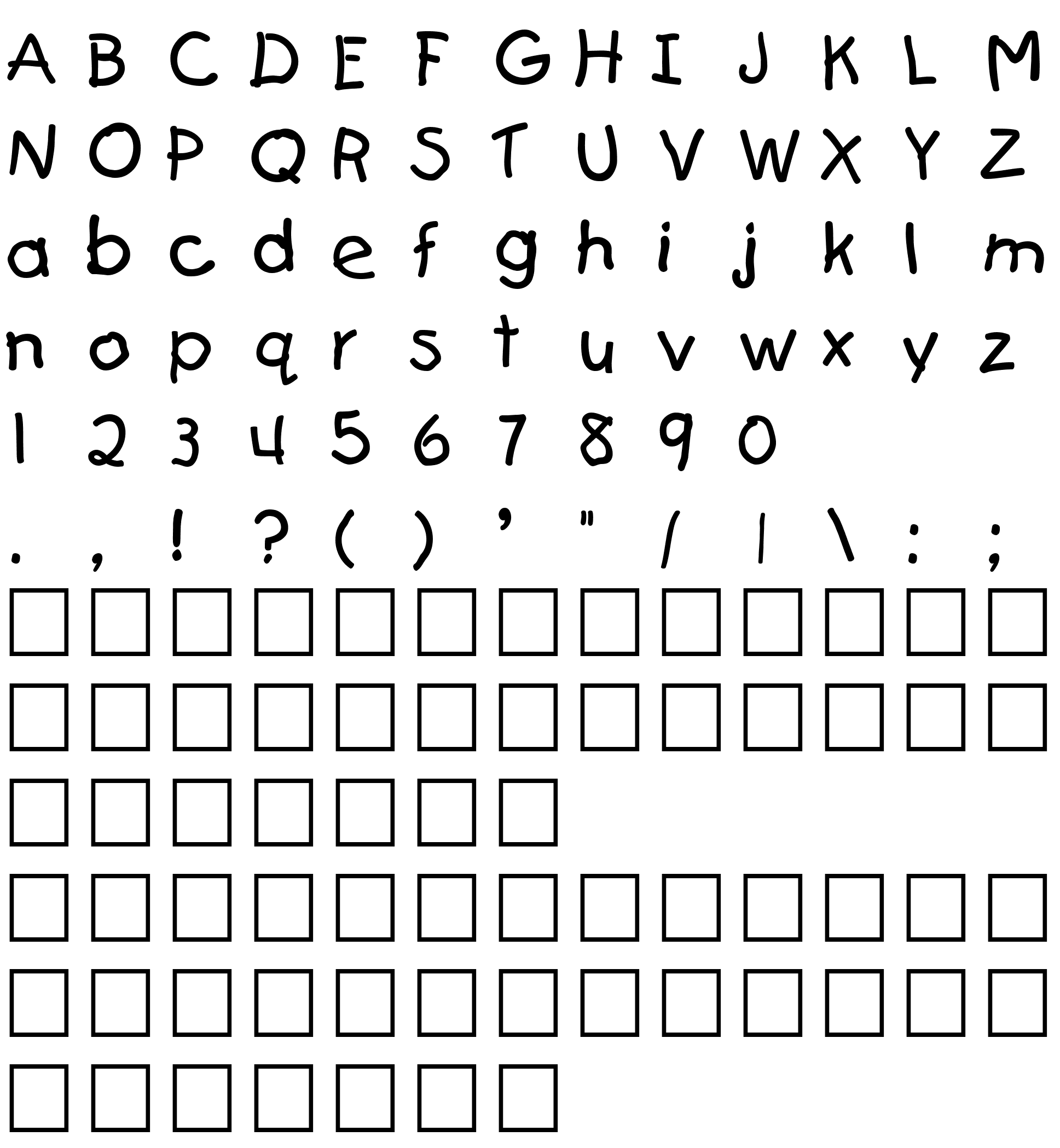 Шрифт Teslic`s Document Cyr Normal