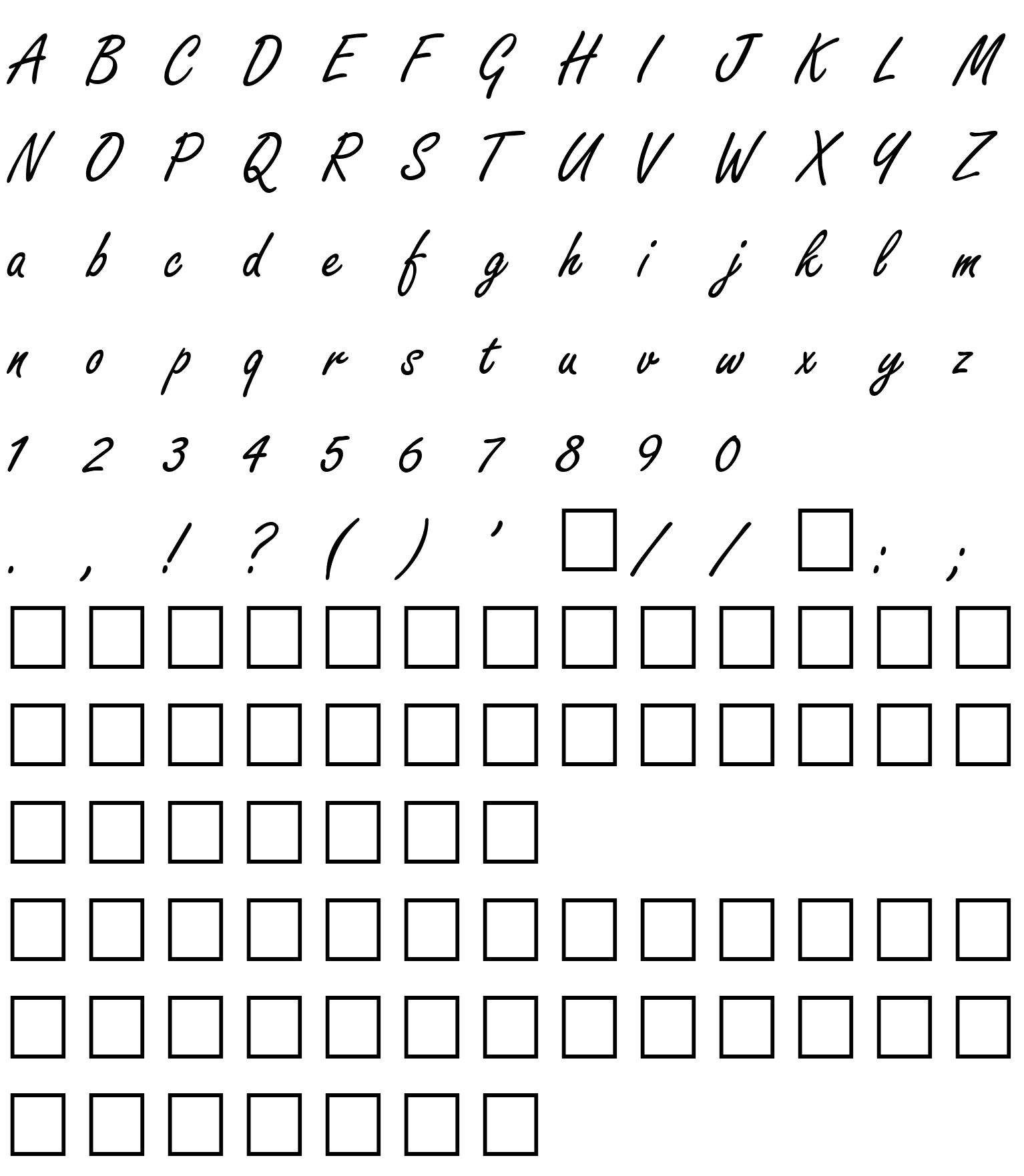 Шрифт Freestyle