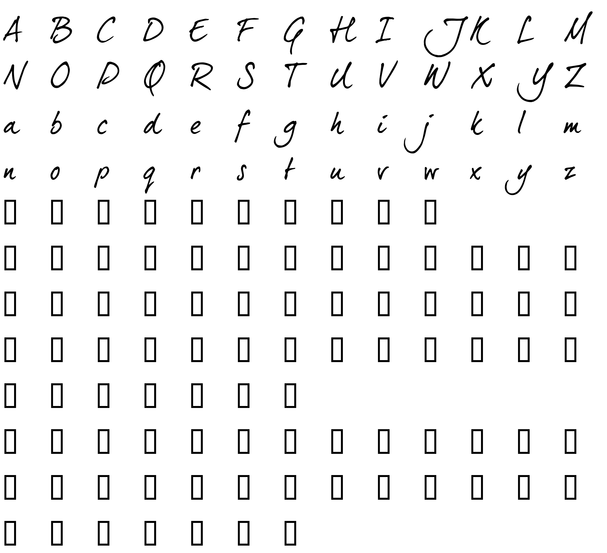 Шрифт dearJoe 5 CASUAL