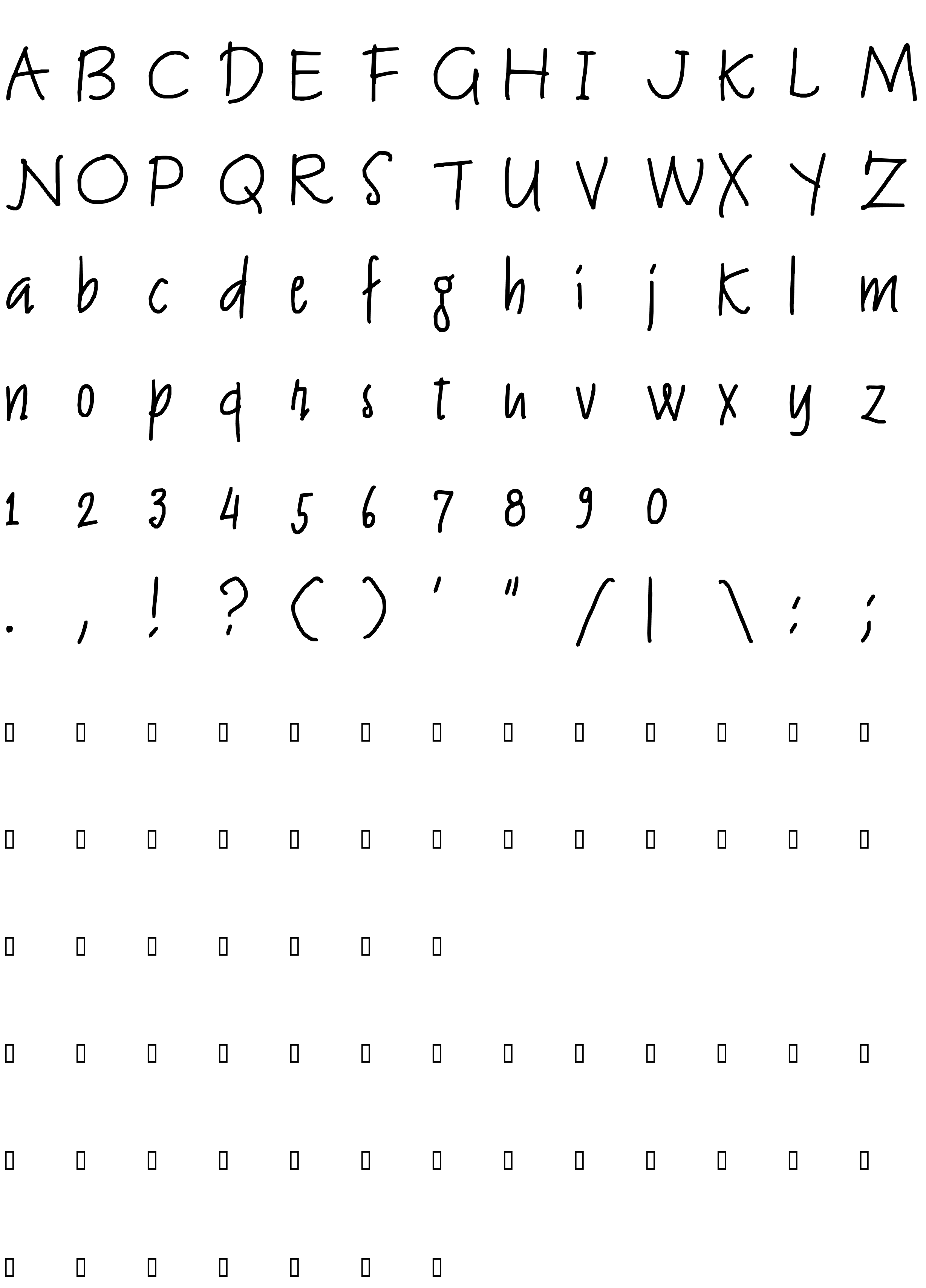 Шрифт James Almacen