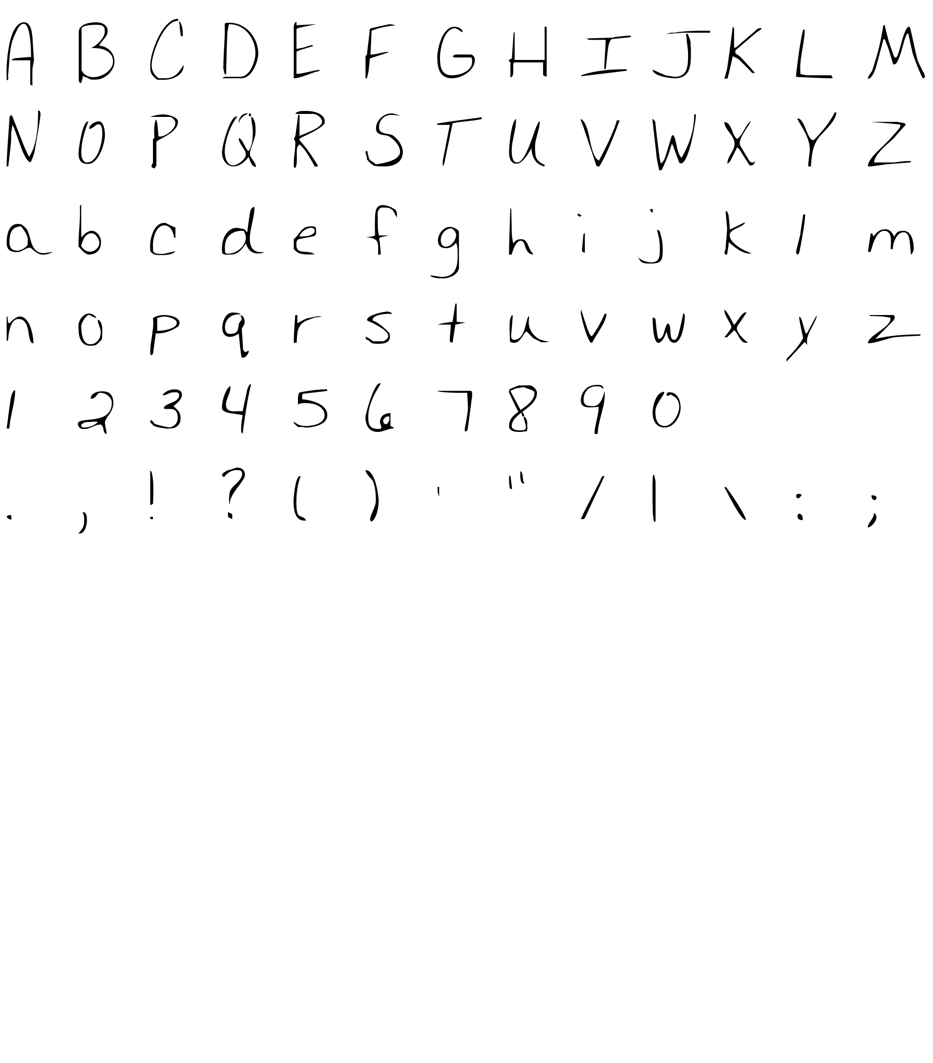 Шрифт Merri Christina