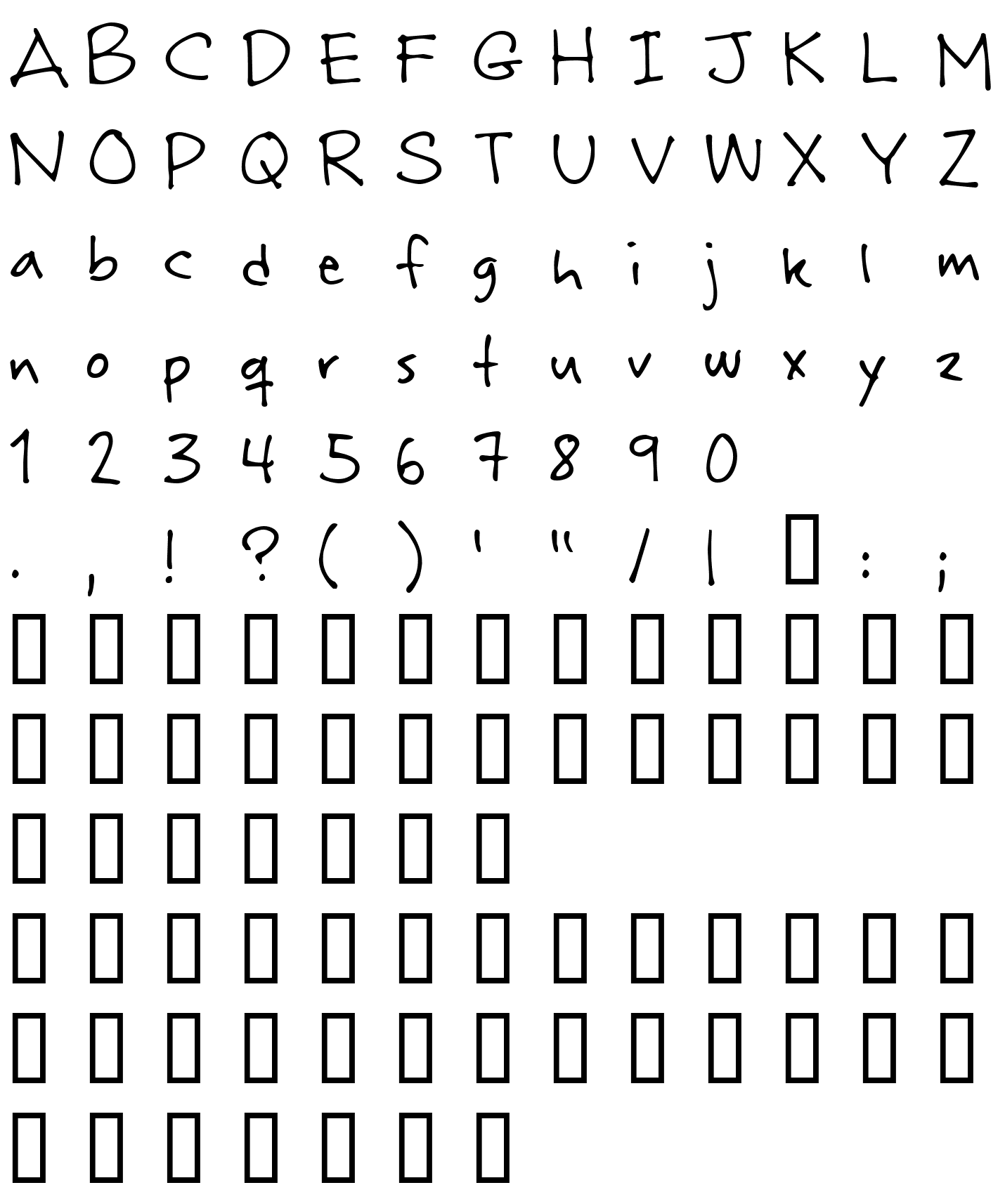 Шрифт Rabiohead