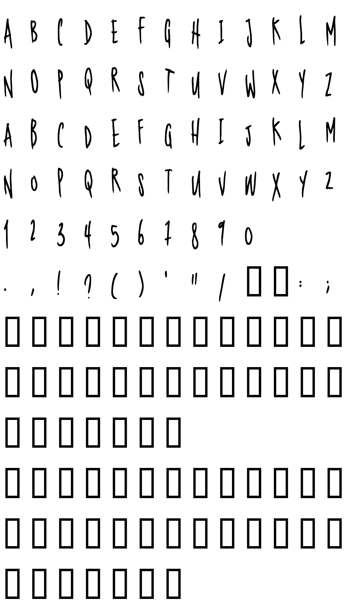 Шрифт Nerdproof