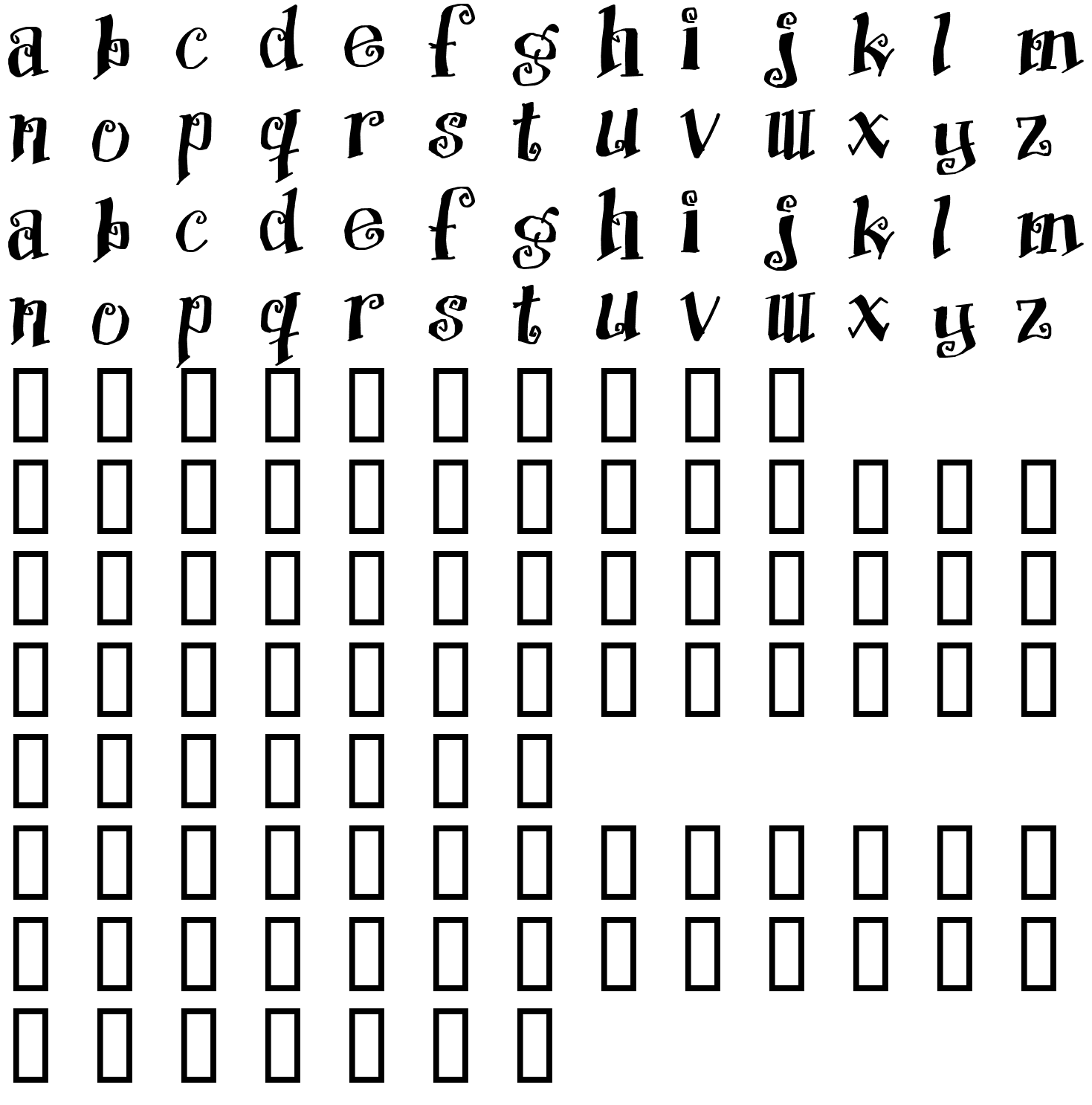 Шрифт Protection