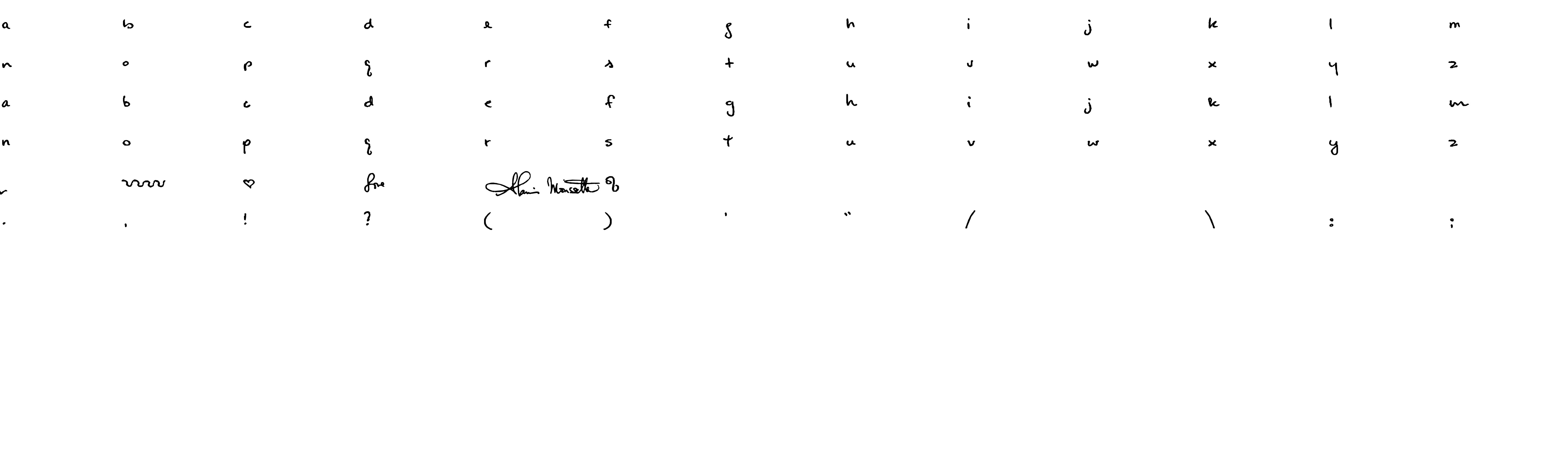 Шрифт Alanis Hand