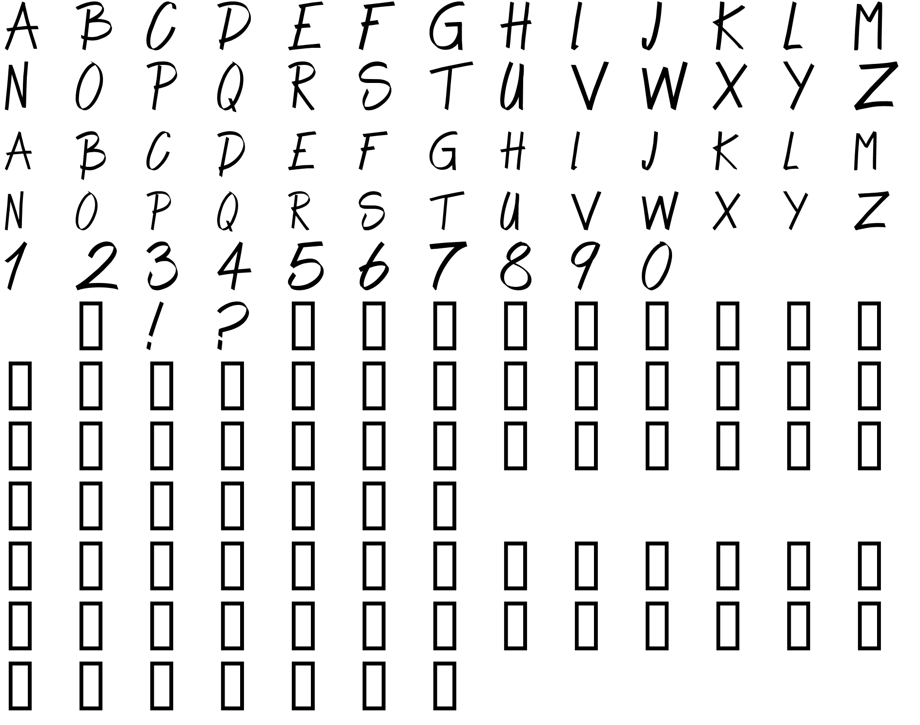 Шрифт Alpha Thin