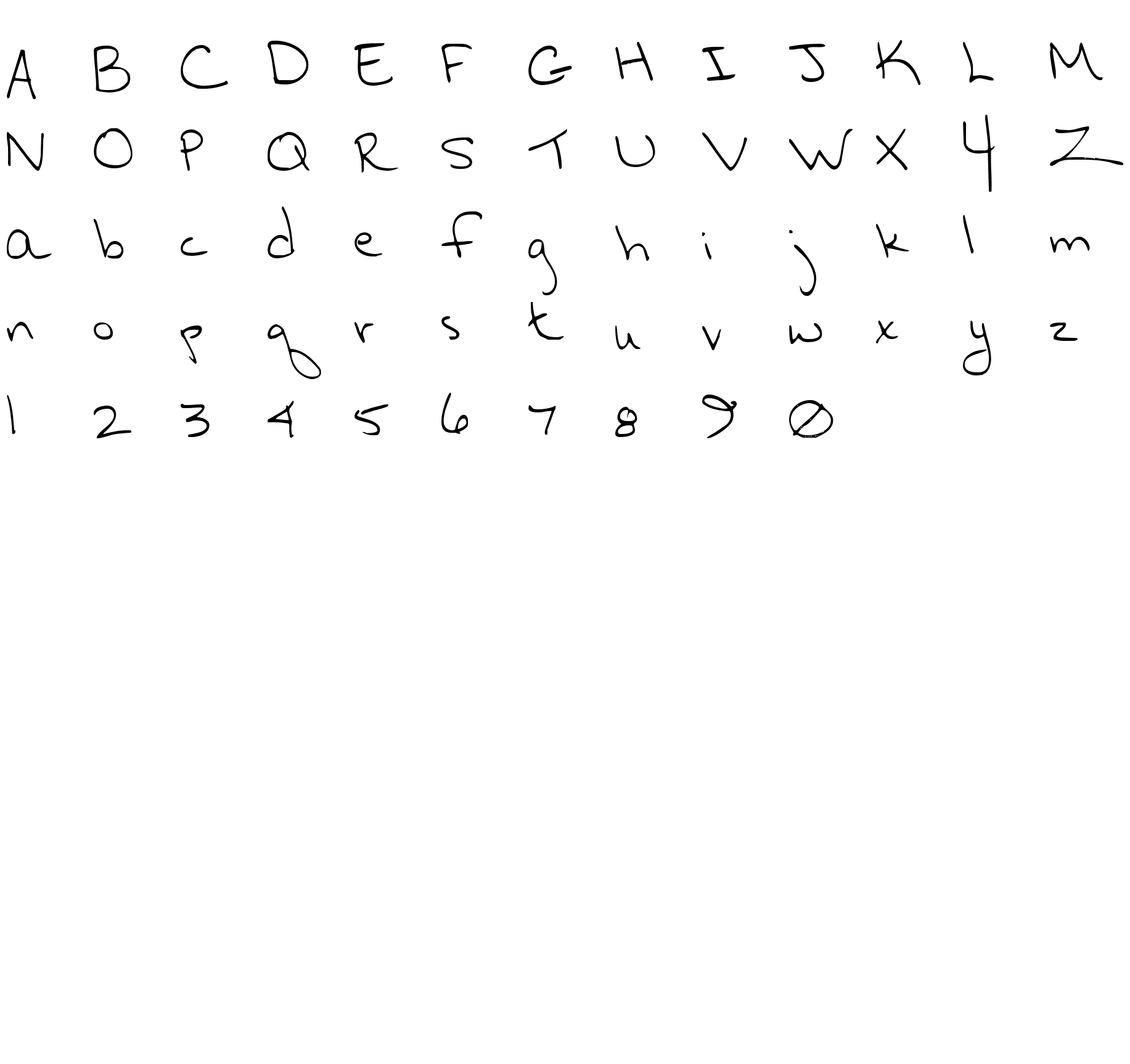 Шрифт Hurryup Hurryup