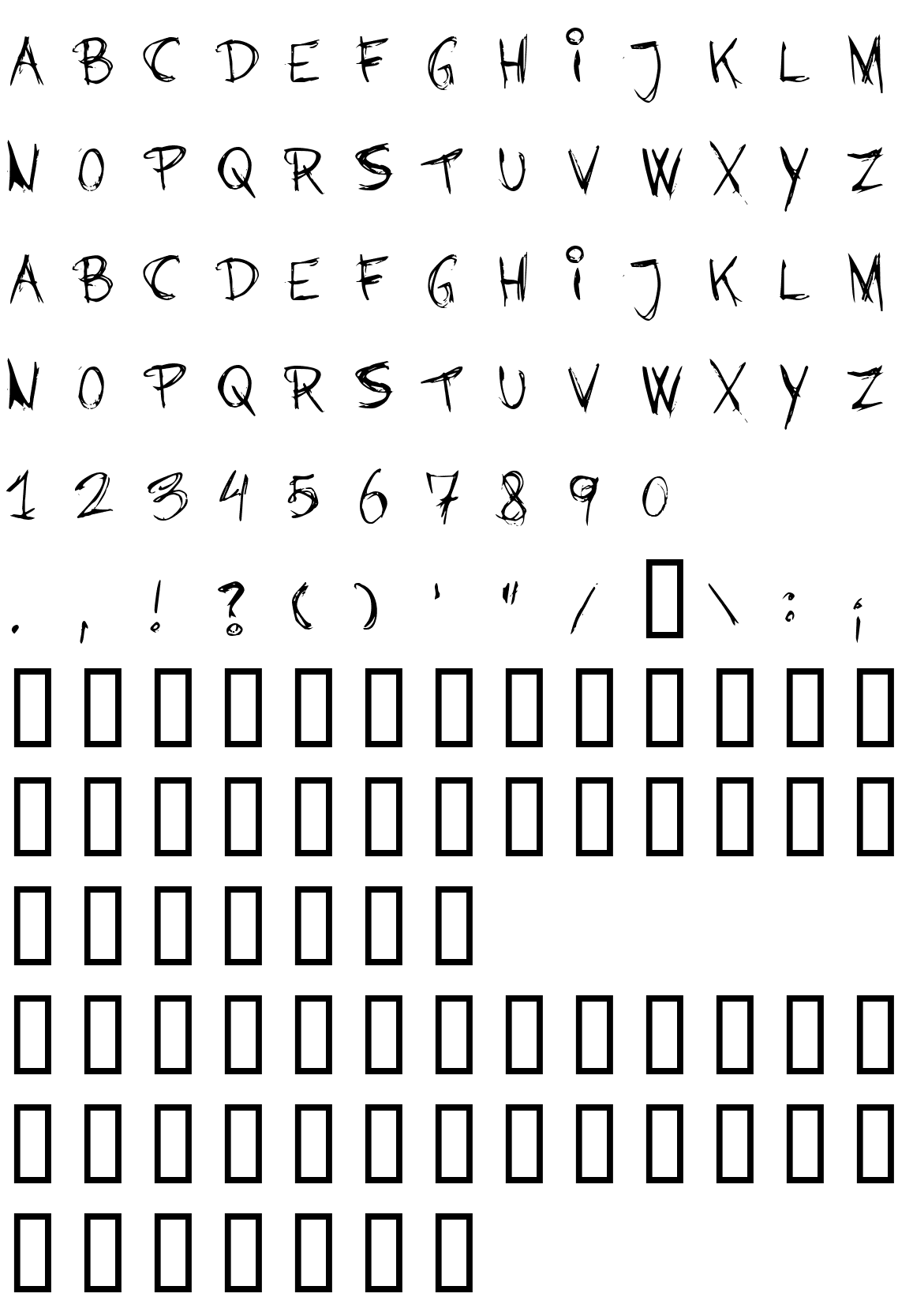 Шрифт Barbies Jalous Sisters