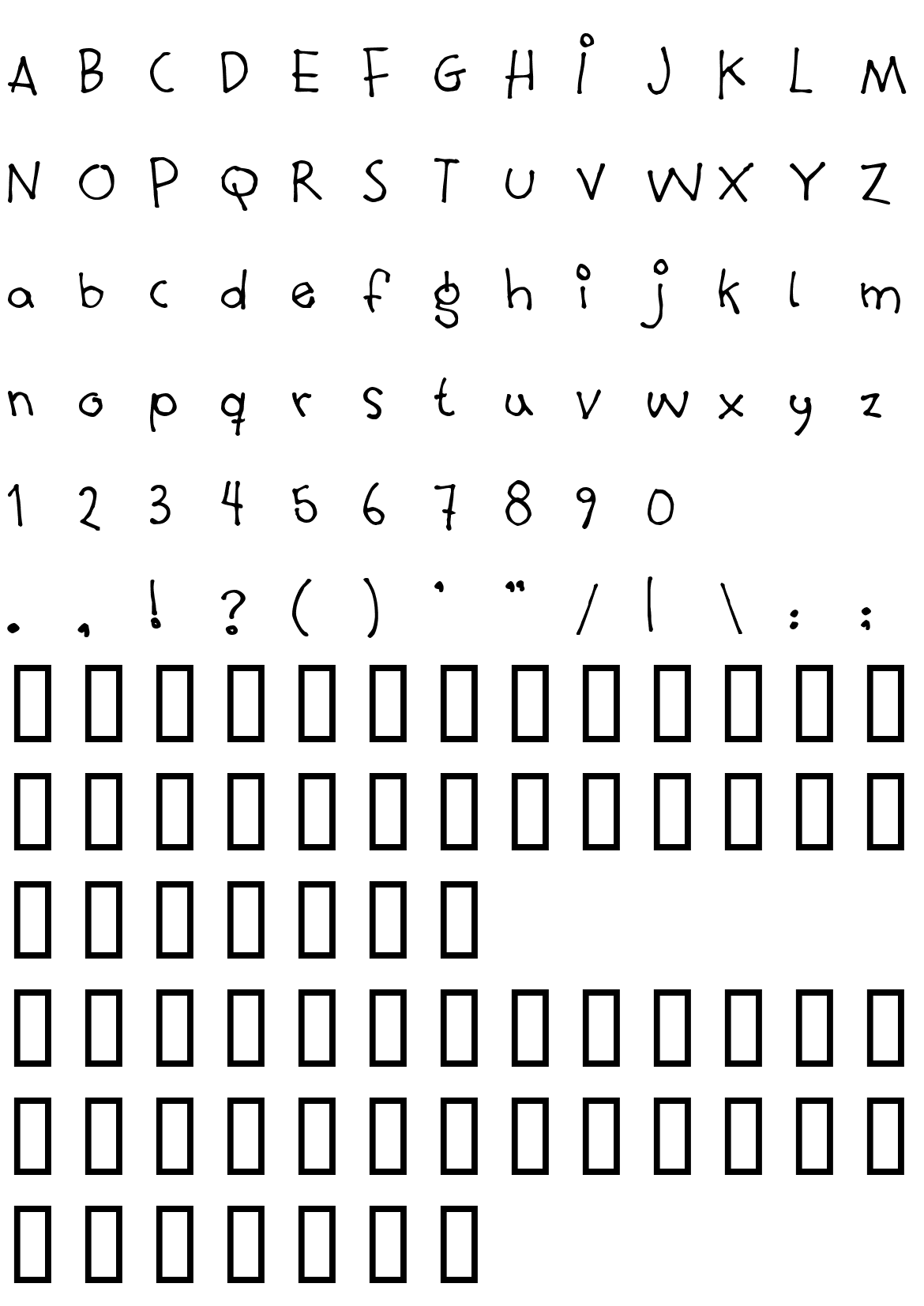 Шрифт Mouthful of beer