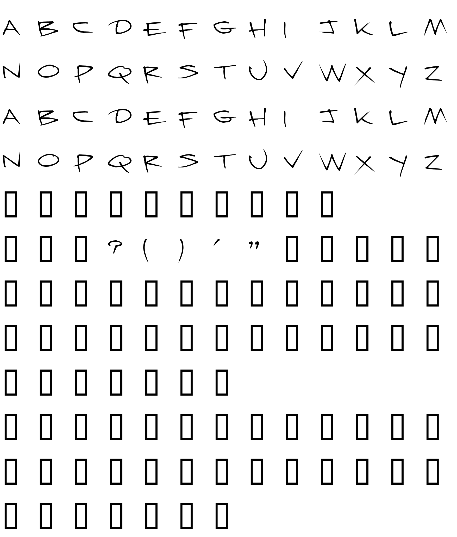 Шрифт Krazy Nights