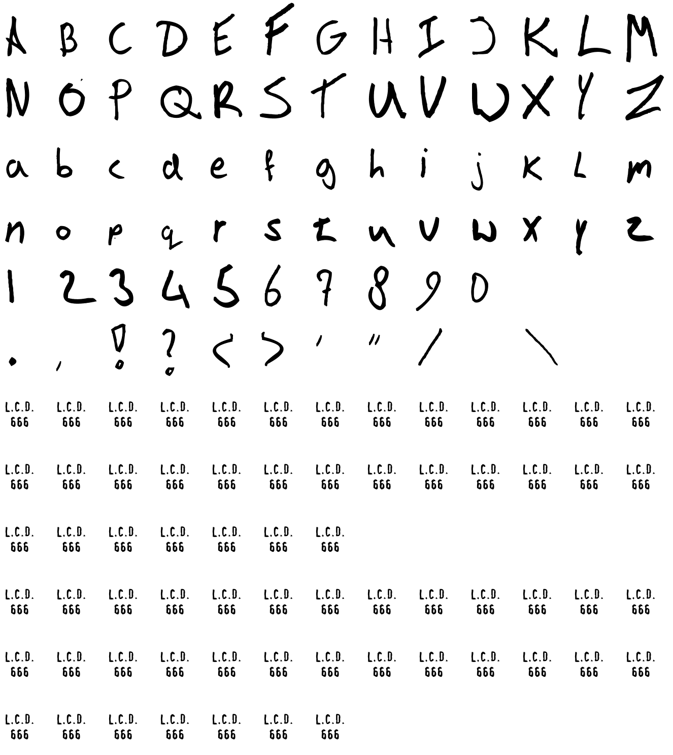 Шрифт Victor Handwriting