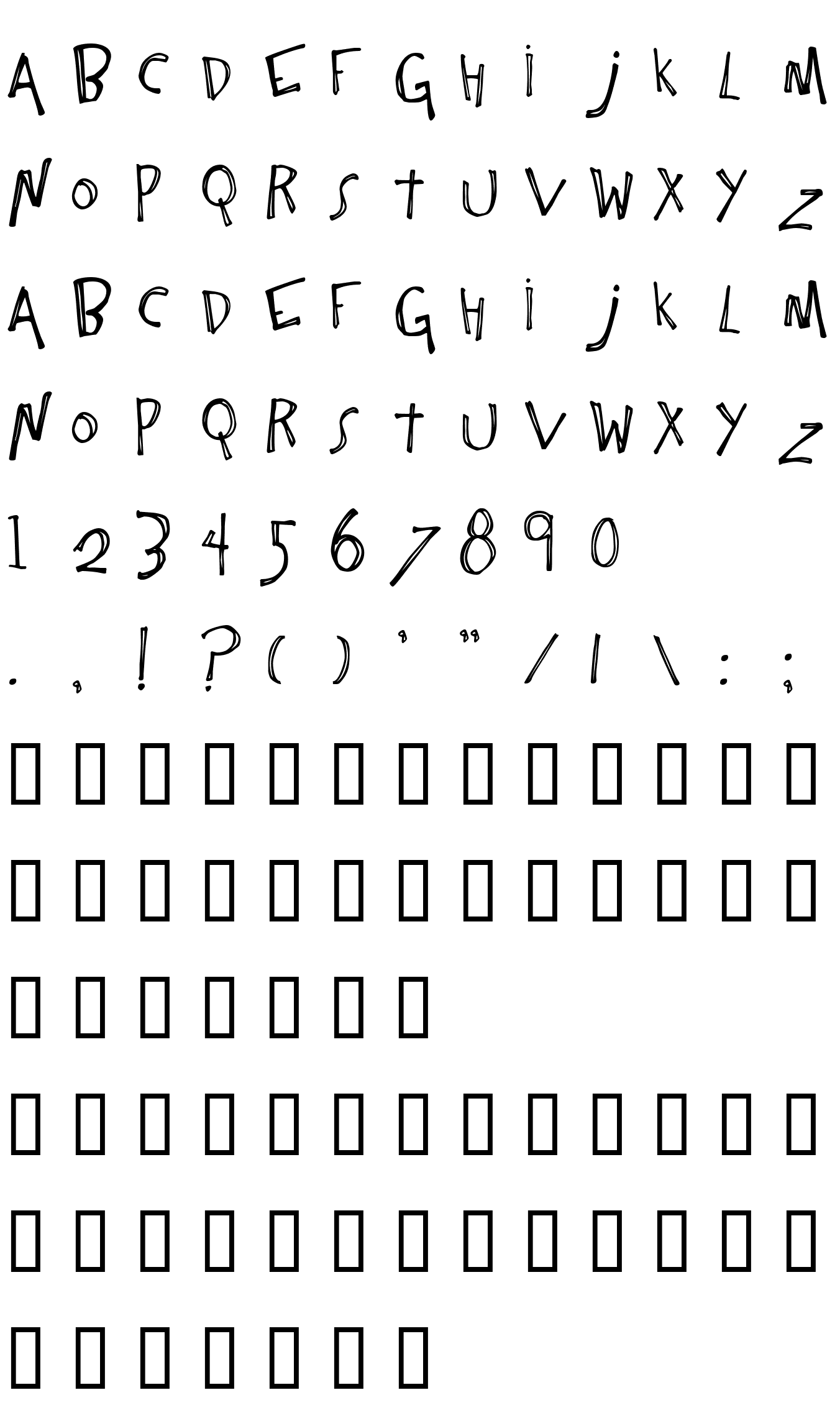 Шрифт One Constant