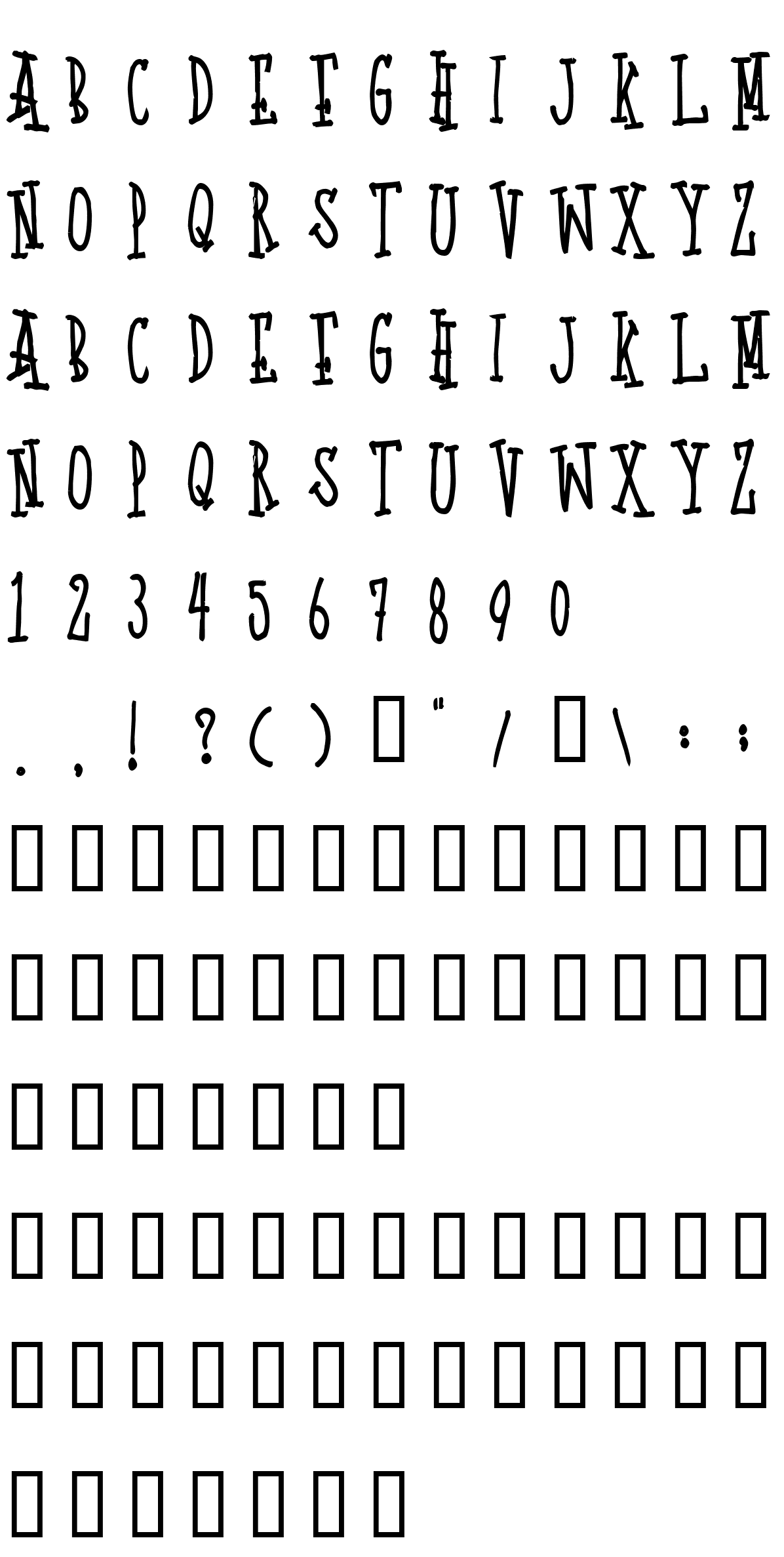 Шрифт Quoted Positivity