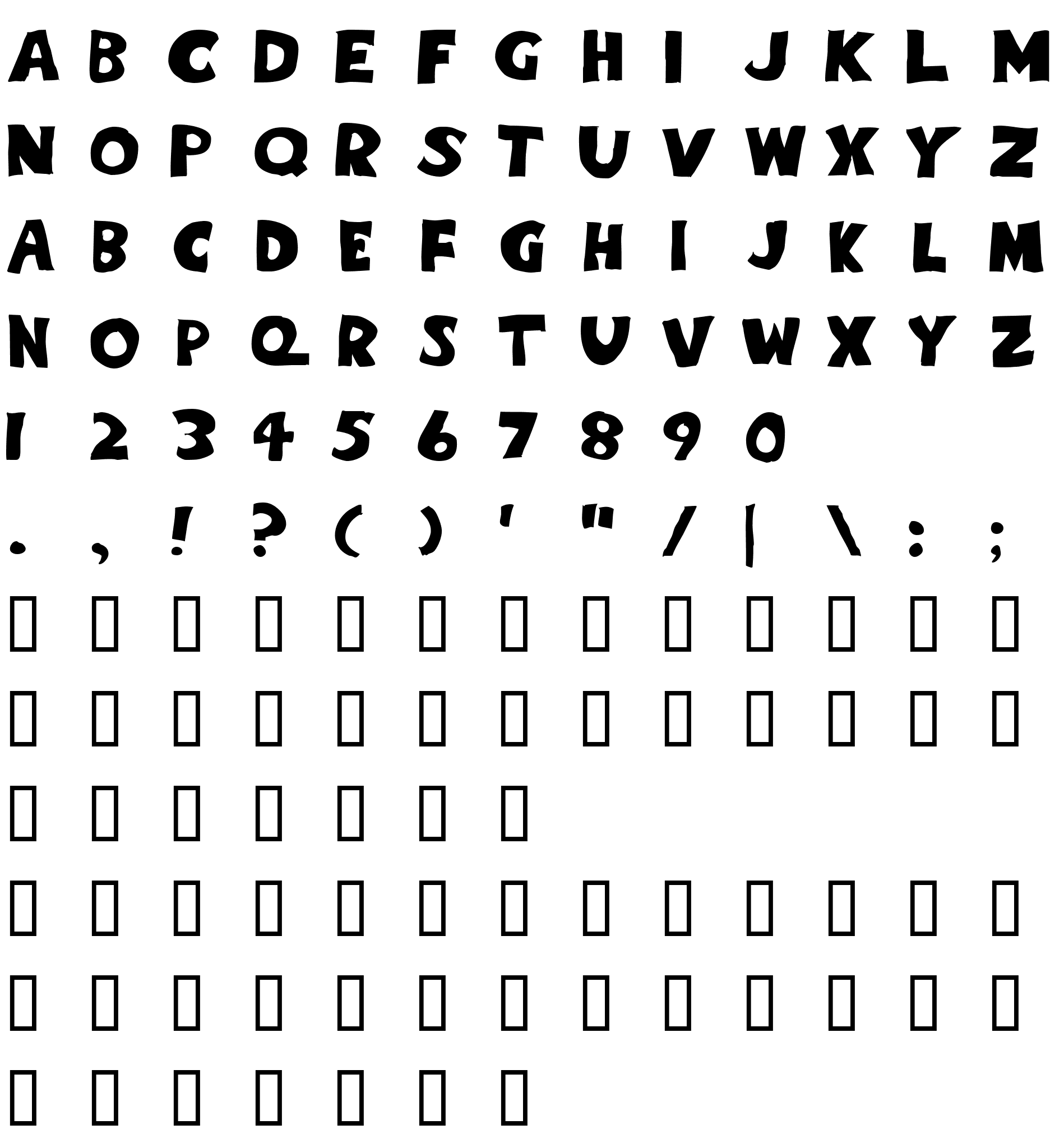 Шрифт Eighty Percent Caps