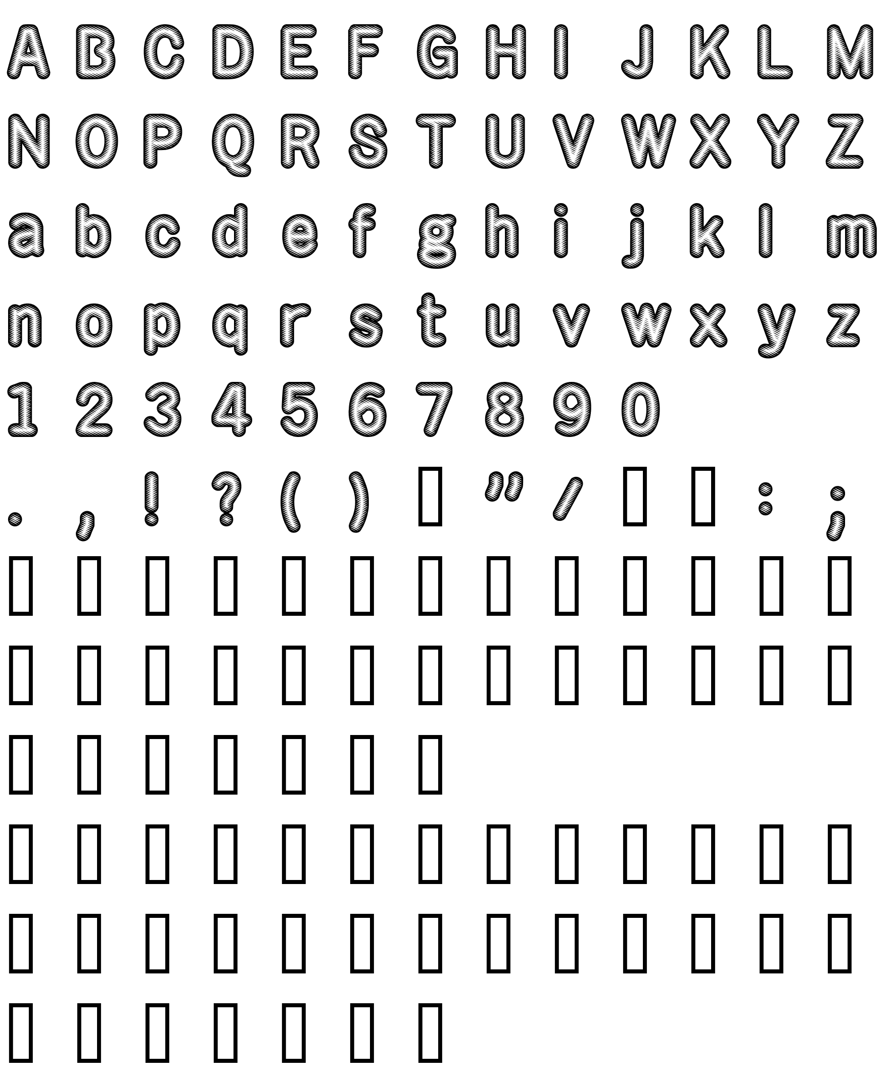 Шрифт Rotondo   Silver