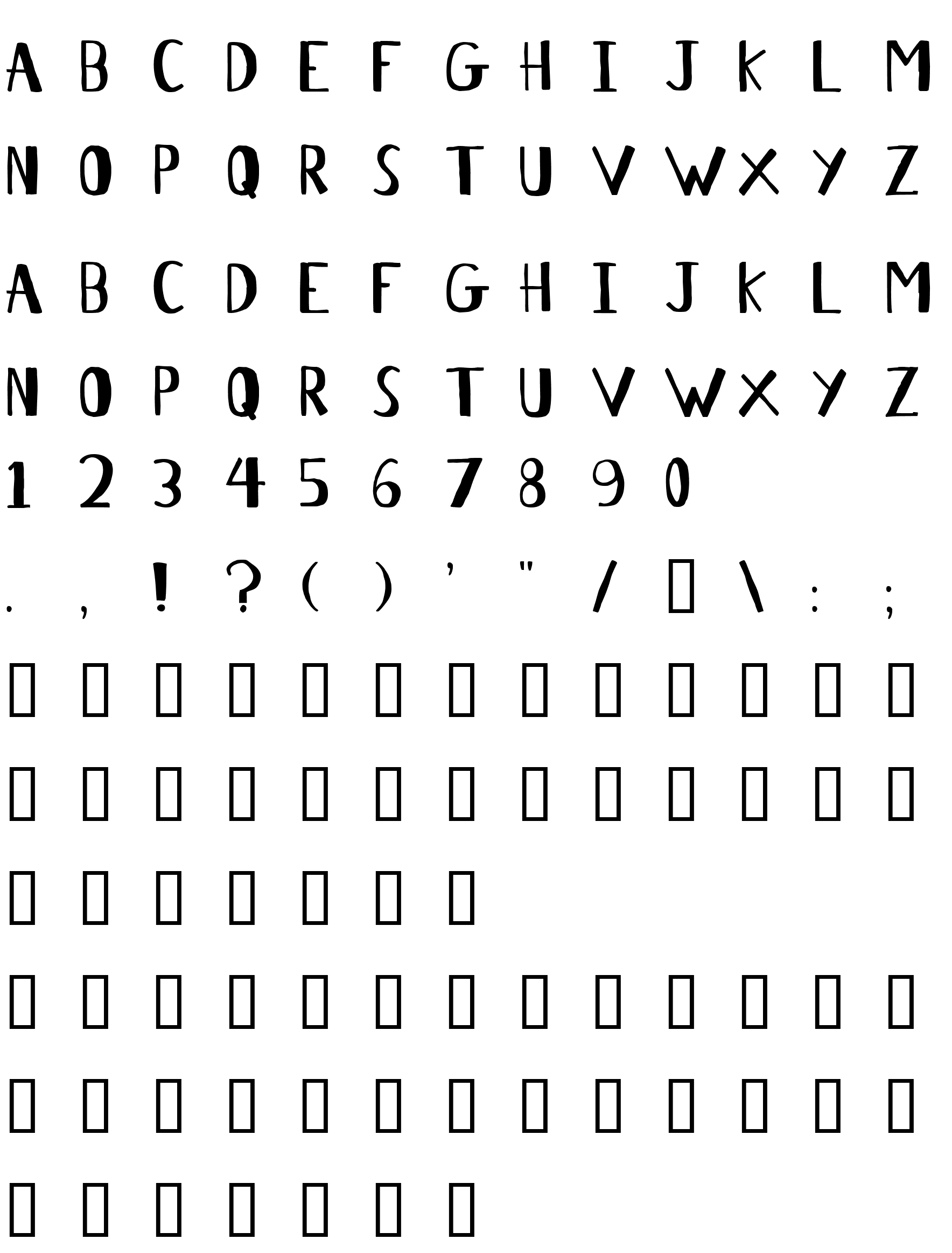 Шрифт Antelope H