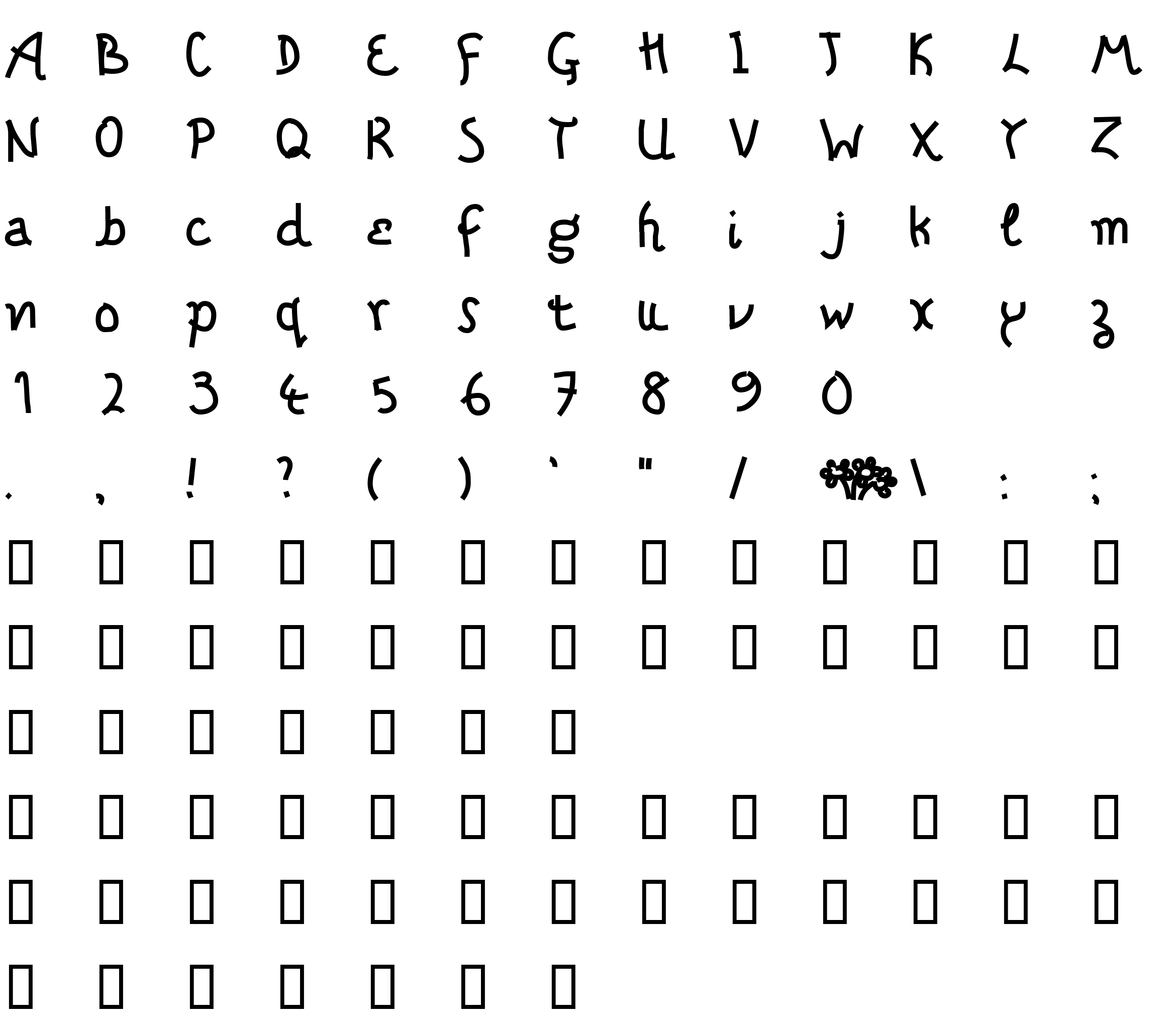 Шрифт Tragic Bureau