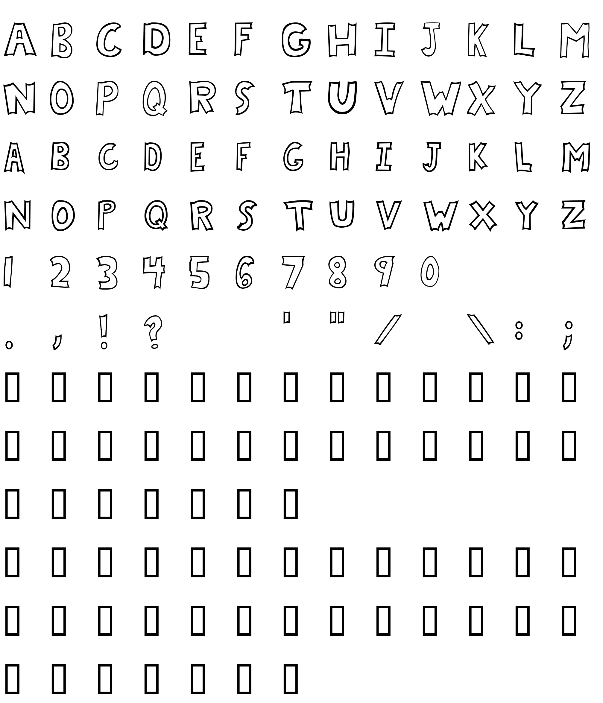 Шрифт Chrysalis