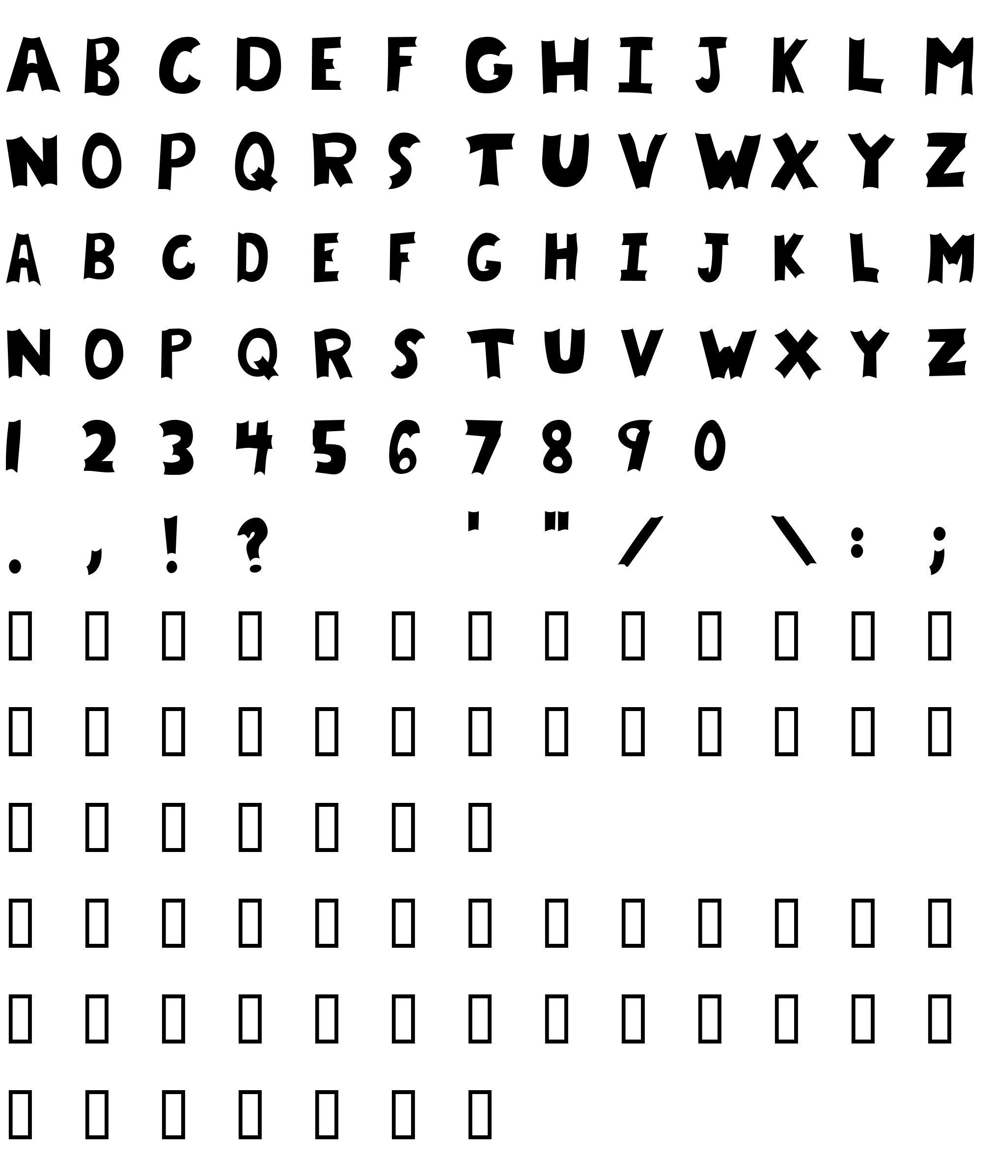 Шрифт Chrysalis Filled