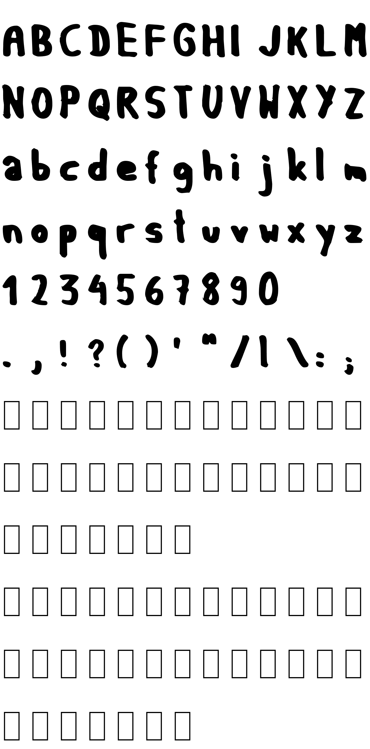 Шрифт GF Matilda bold