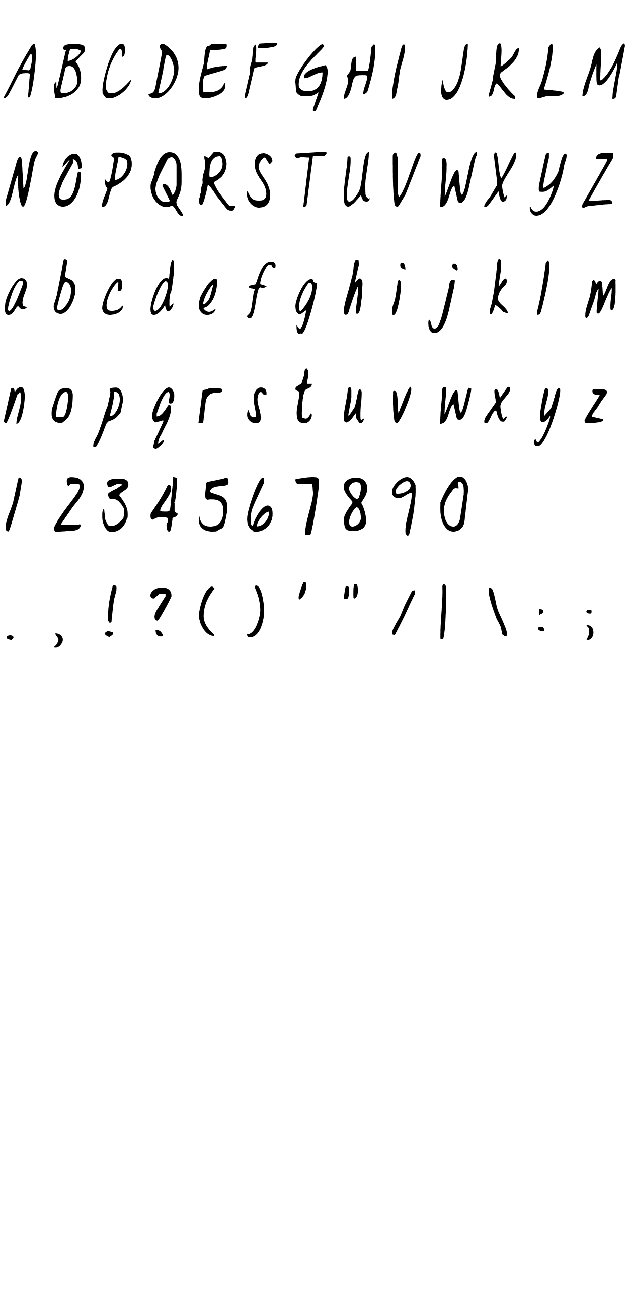 Шрифт Dr. Eve L