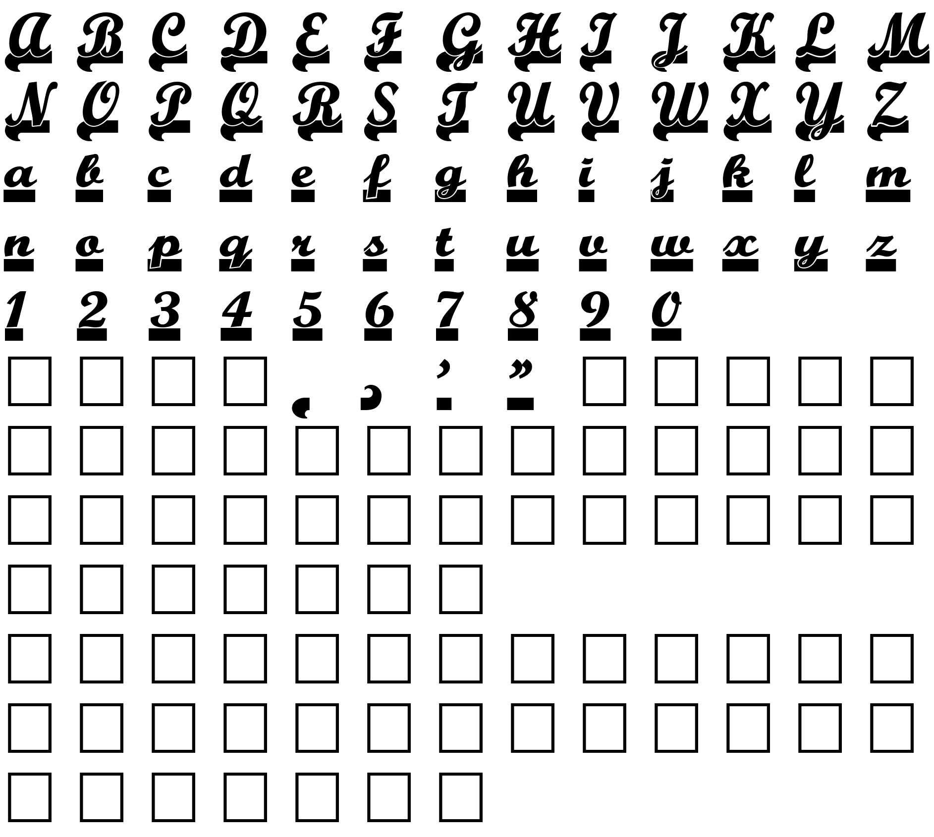 Шрифт TeamSpirit