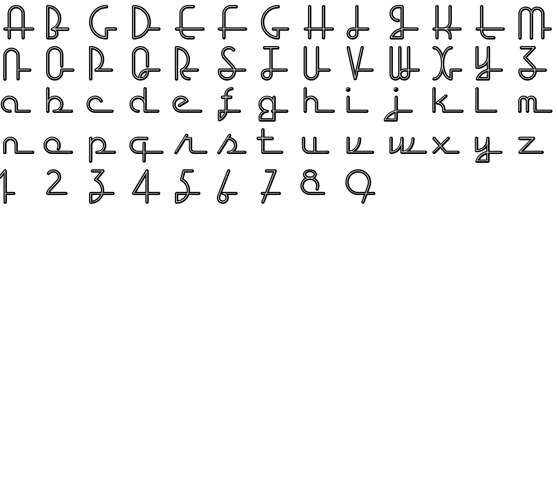 Шрифт LostWages