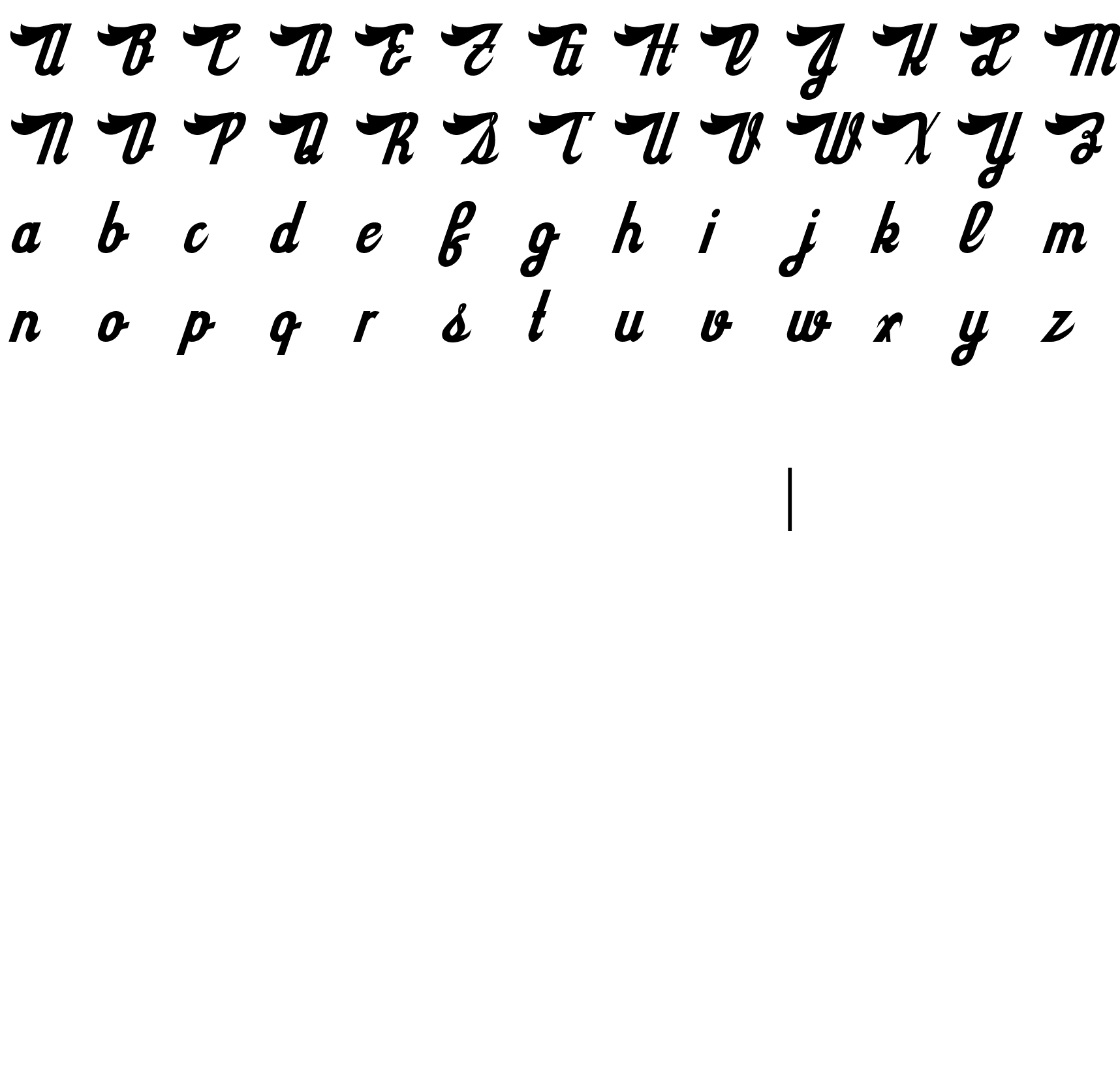 Шрифт Sloe Gin Rickey