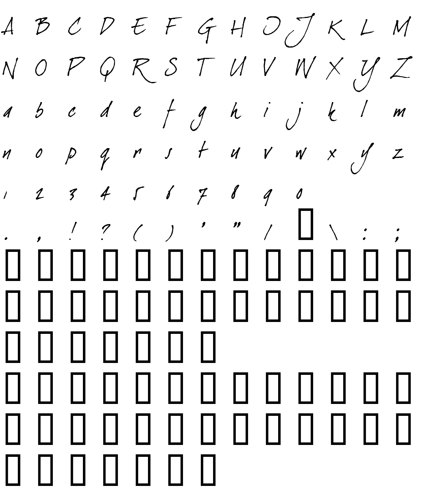 Шрифт dearJoe Italic