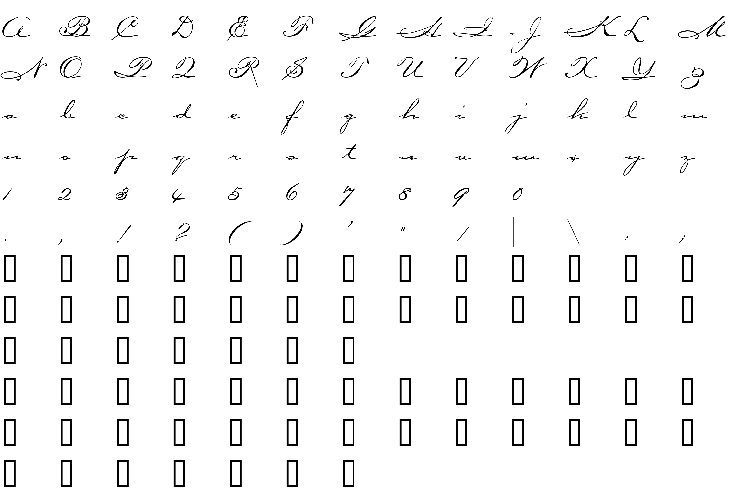 Шрифт Carpenter Script