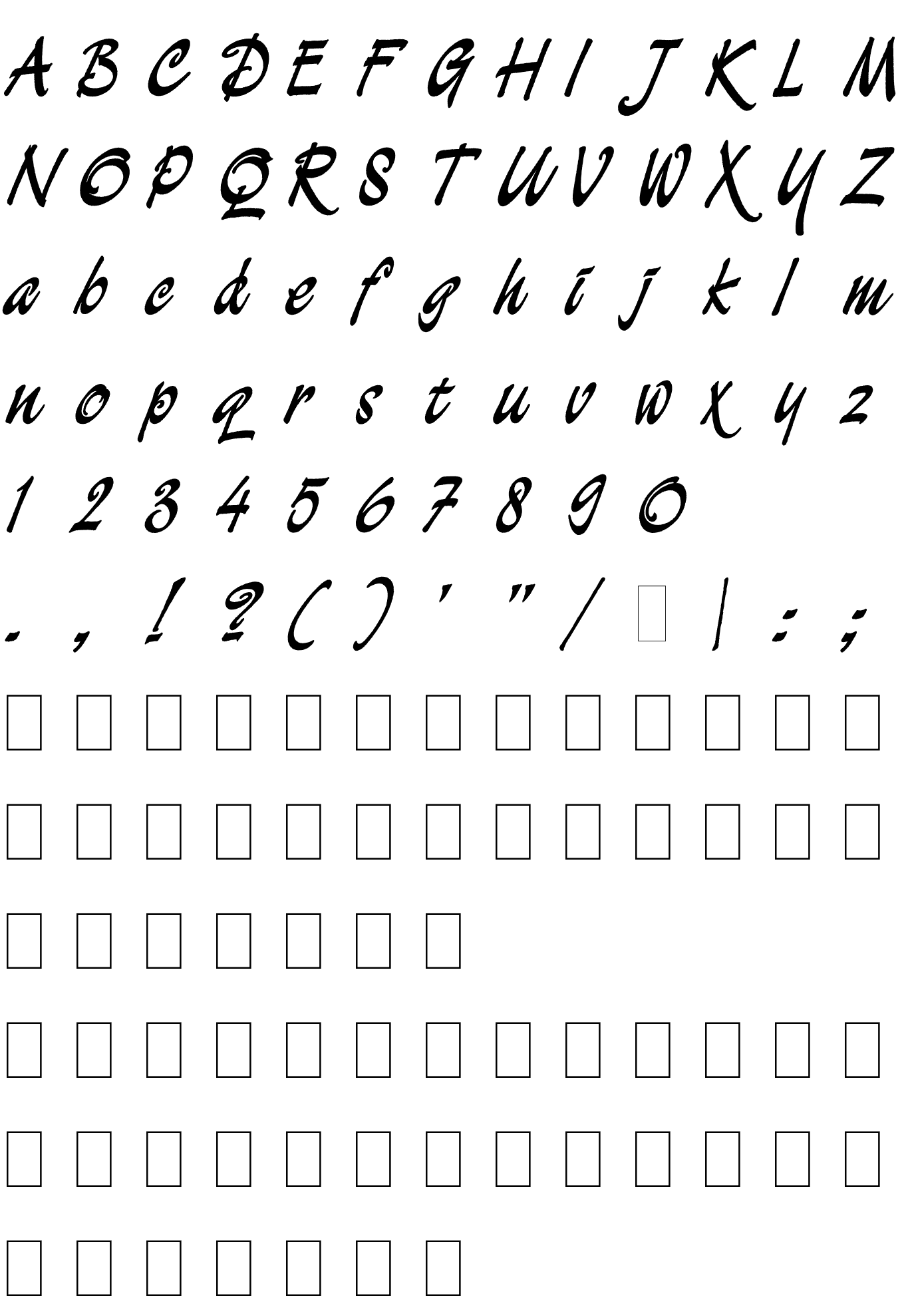 Шрифт Demian Bold LET Plain:1.0